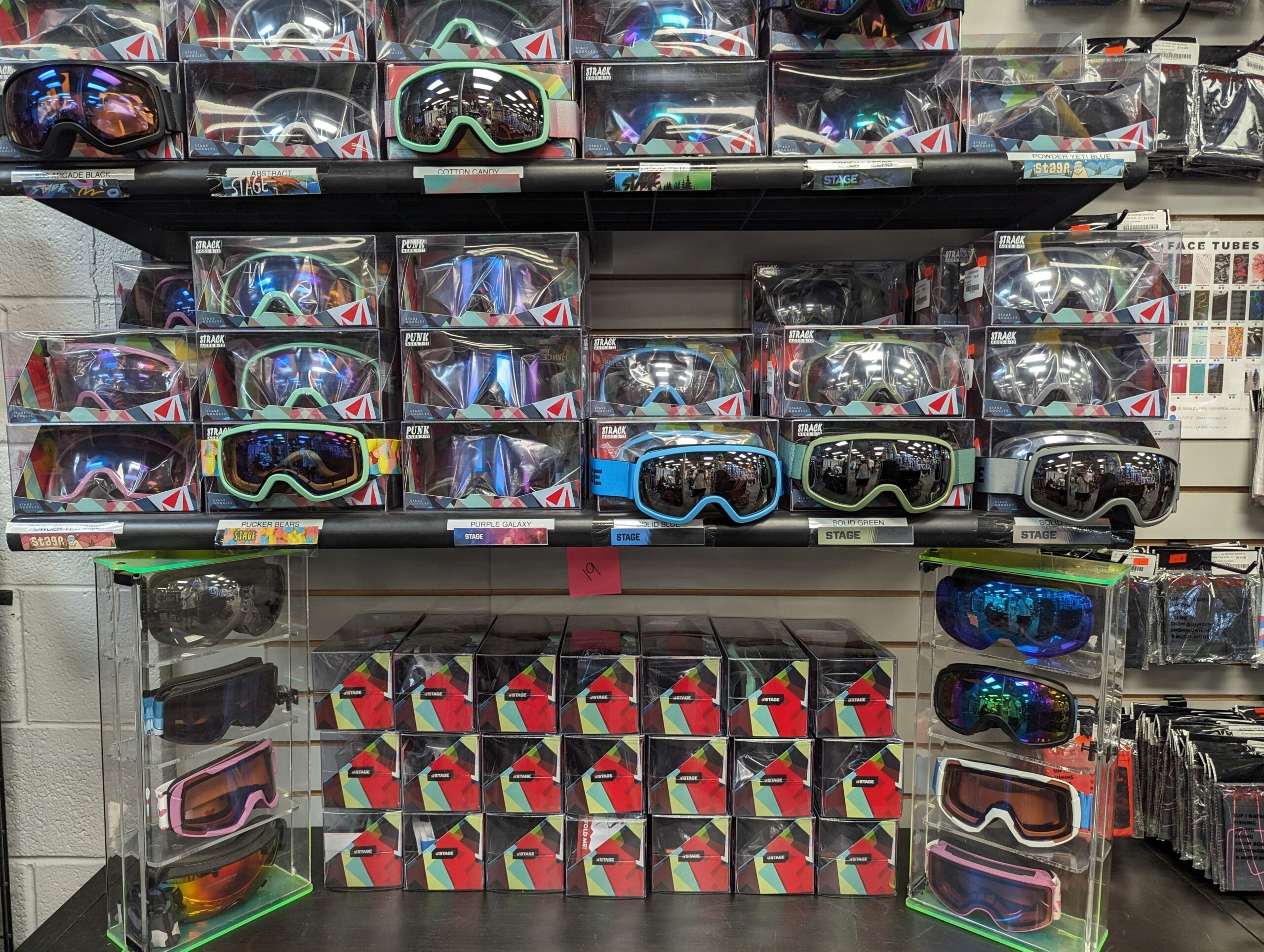 Goggles — More Options, Colors & Lenses In-Store