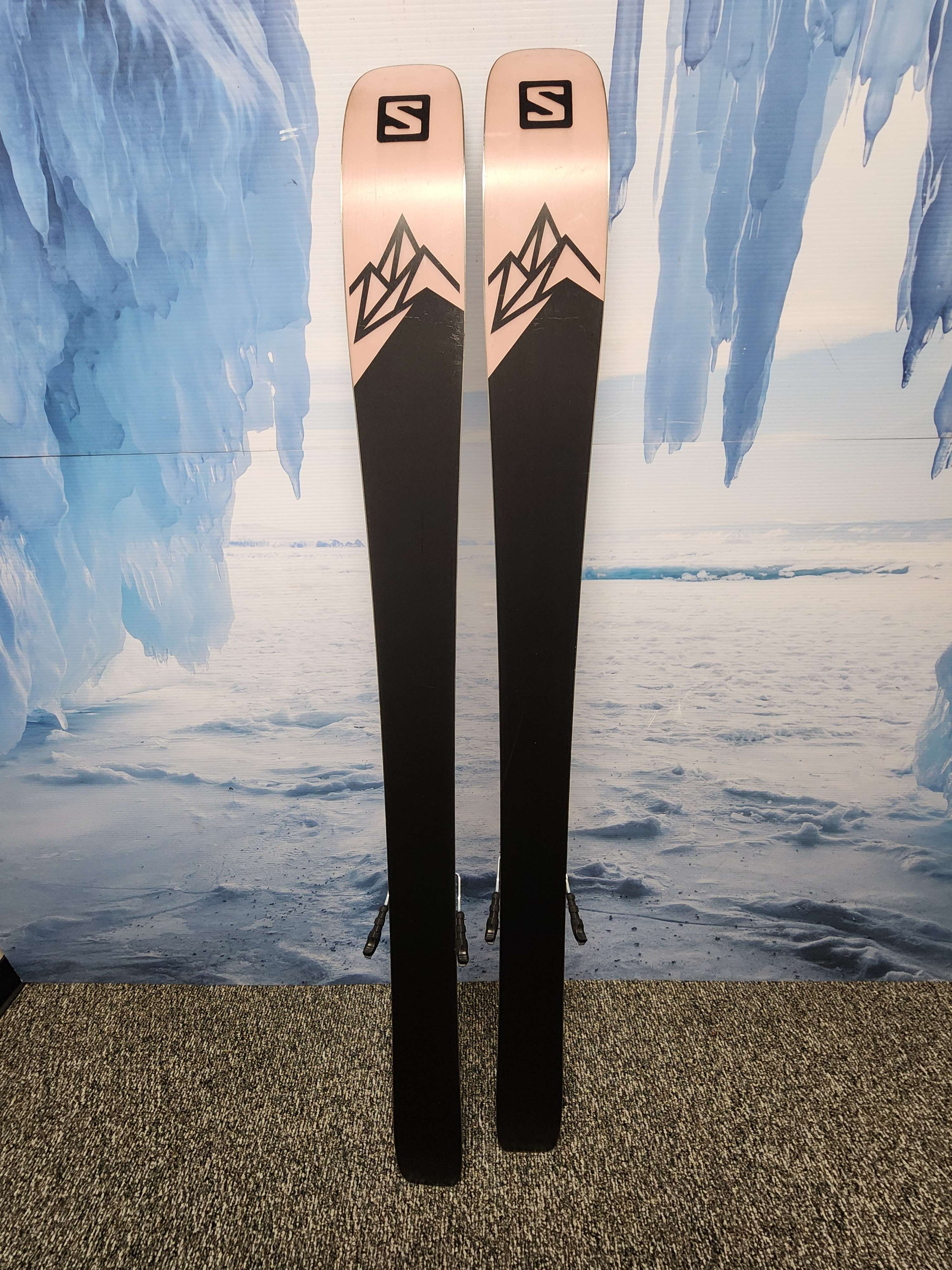 Used 167 CM 2021 Salomon QST Lumen 99 Women's Ski