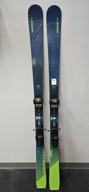 Used Elan Wingman 86 Ti 184cm W/ Elan Attack 13 Adjustable bindings