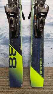 Used 2020 Elan Ripstick 88 158CM Skis w/ Tyrolia SP 10 bindings