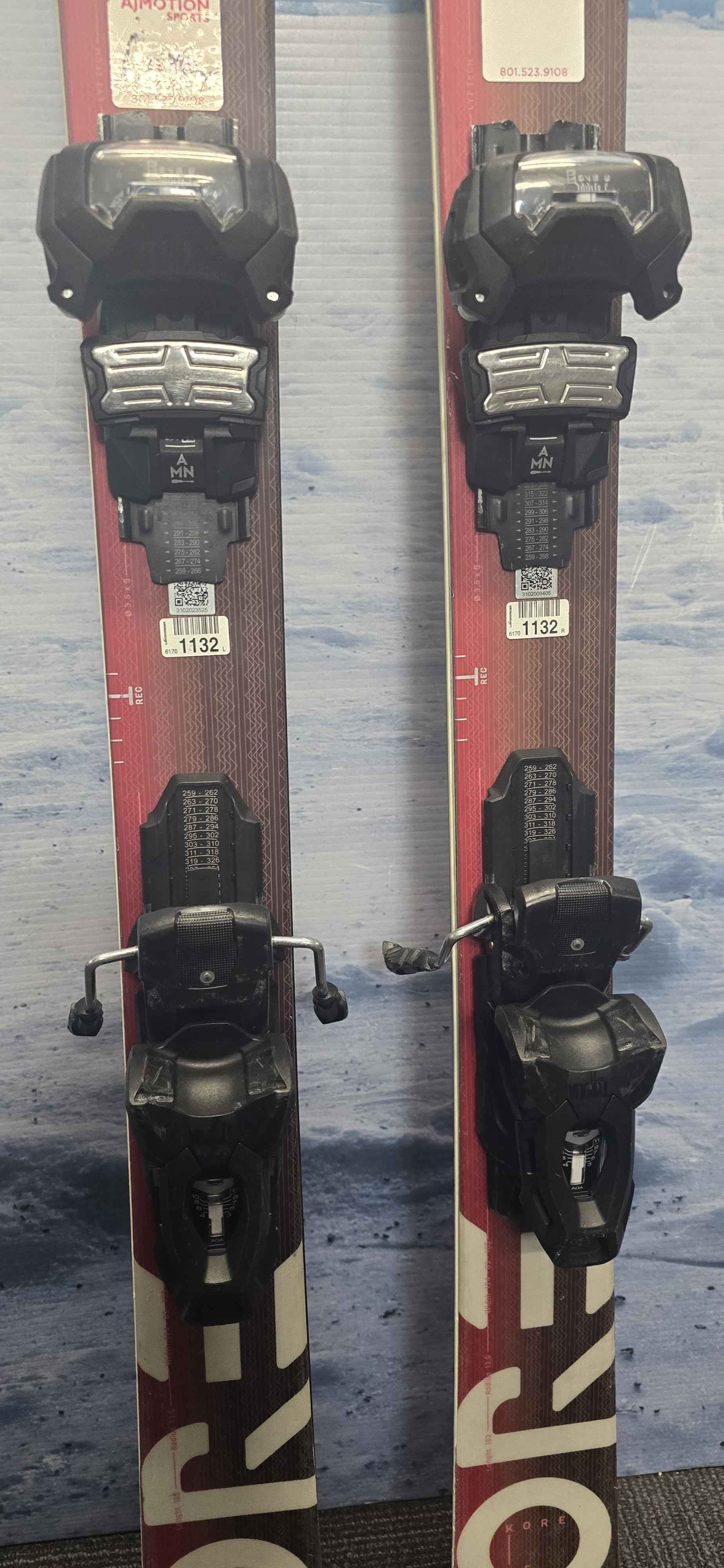 Used Head Kore 85 163cm w/ Attack Demo Binding