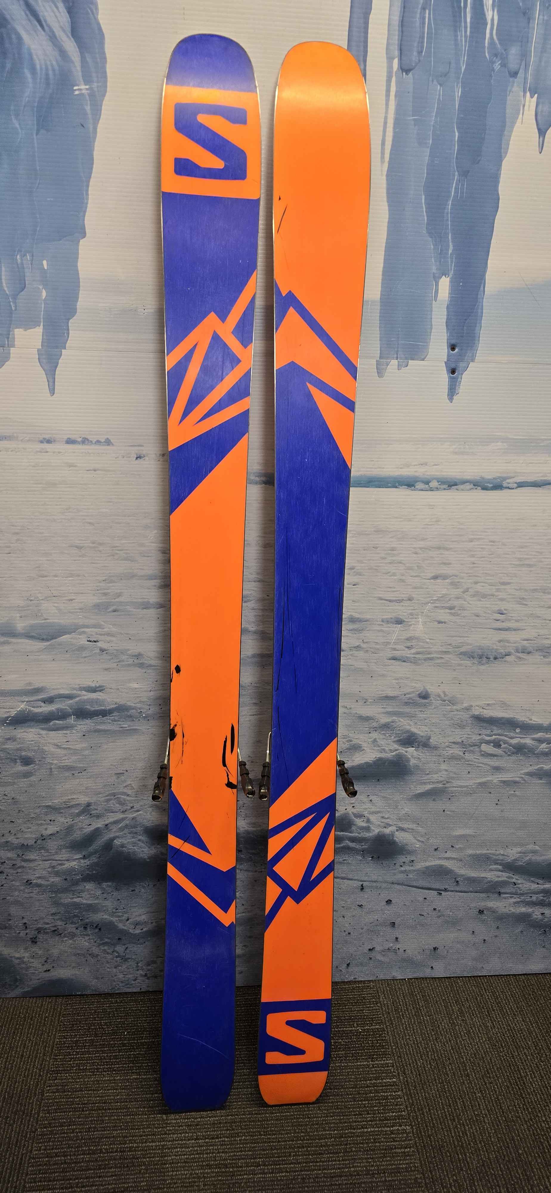 Used Salomon QST 106mm 167cm w/ Tyrolia SP12 Adjustable Bindings
