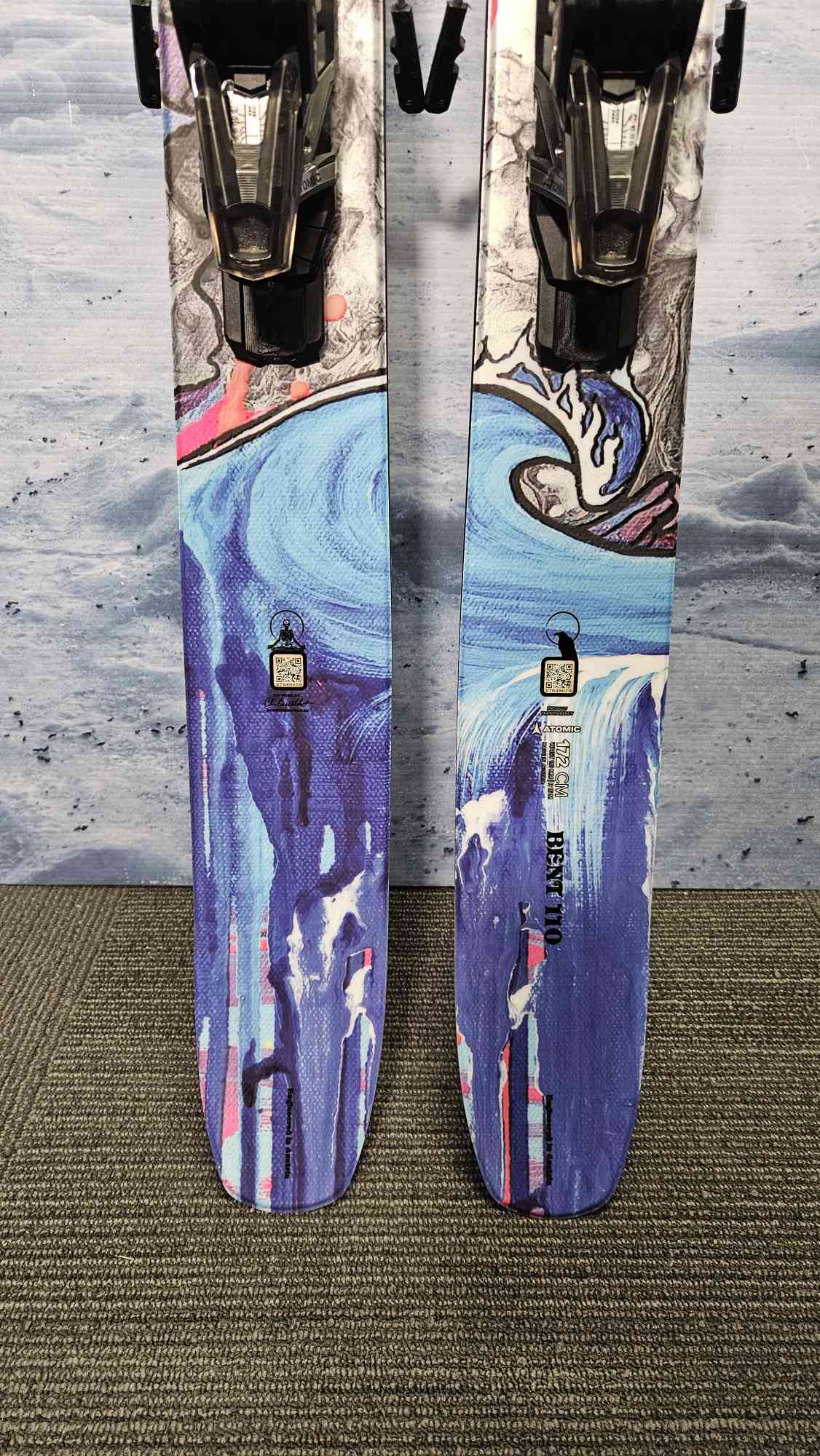 Very Lightly Used Atomic Bent 110 Skis 2025 - 172cm w/ Atomic Strive 13 Bindings