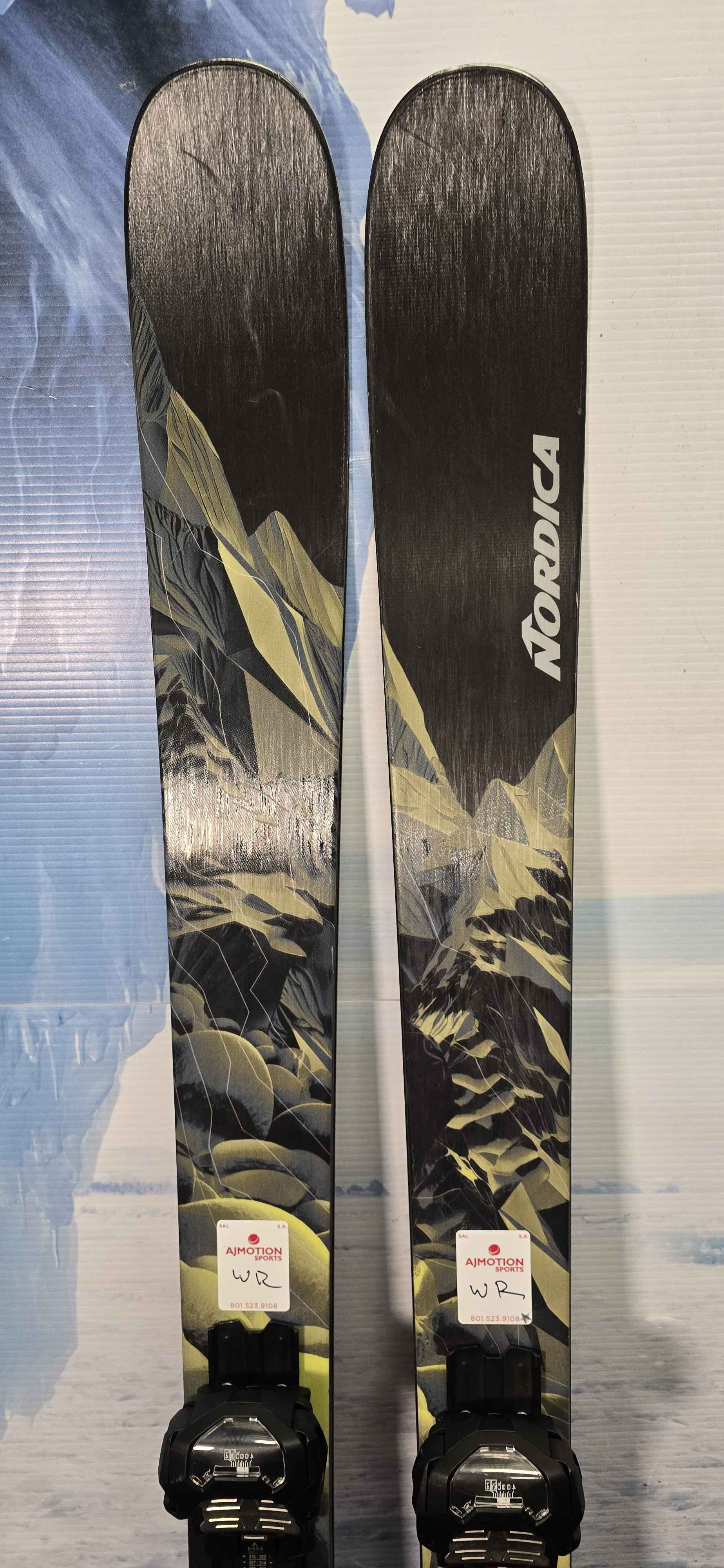 Lightly Used 2025 Nordica Enforcer 94 ski 179cm w/ Tyrolia Attack LYT 14 GW adjustable bindings
