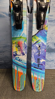 Used Atomic Bent Chetler 120 Skis - 184cm w/ Salomon Strive 13 Demo Binding