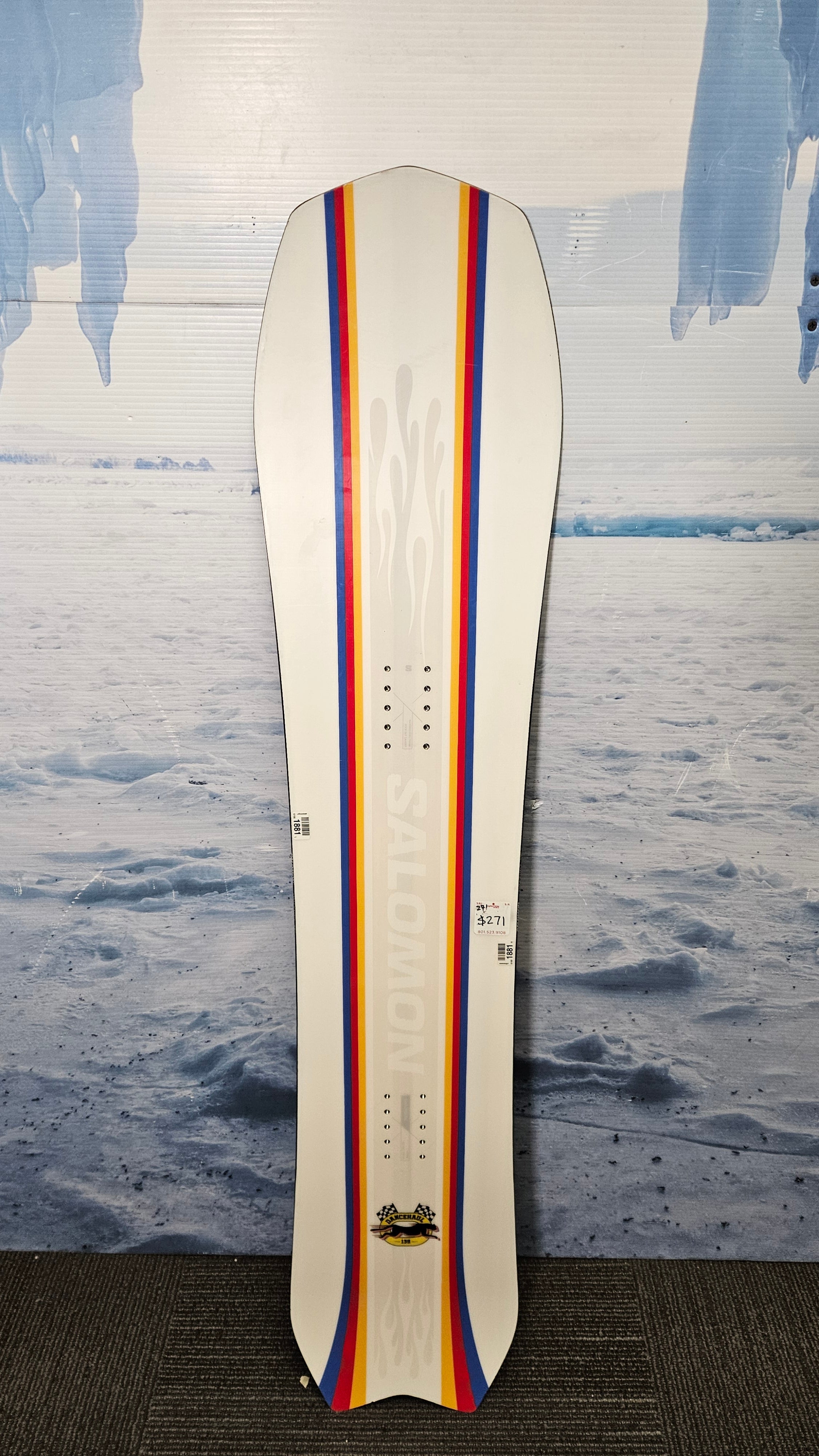 Used 2024 Salomon Dancehaul 135cm Snowboard