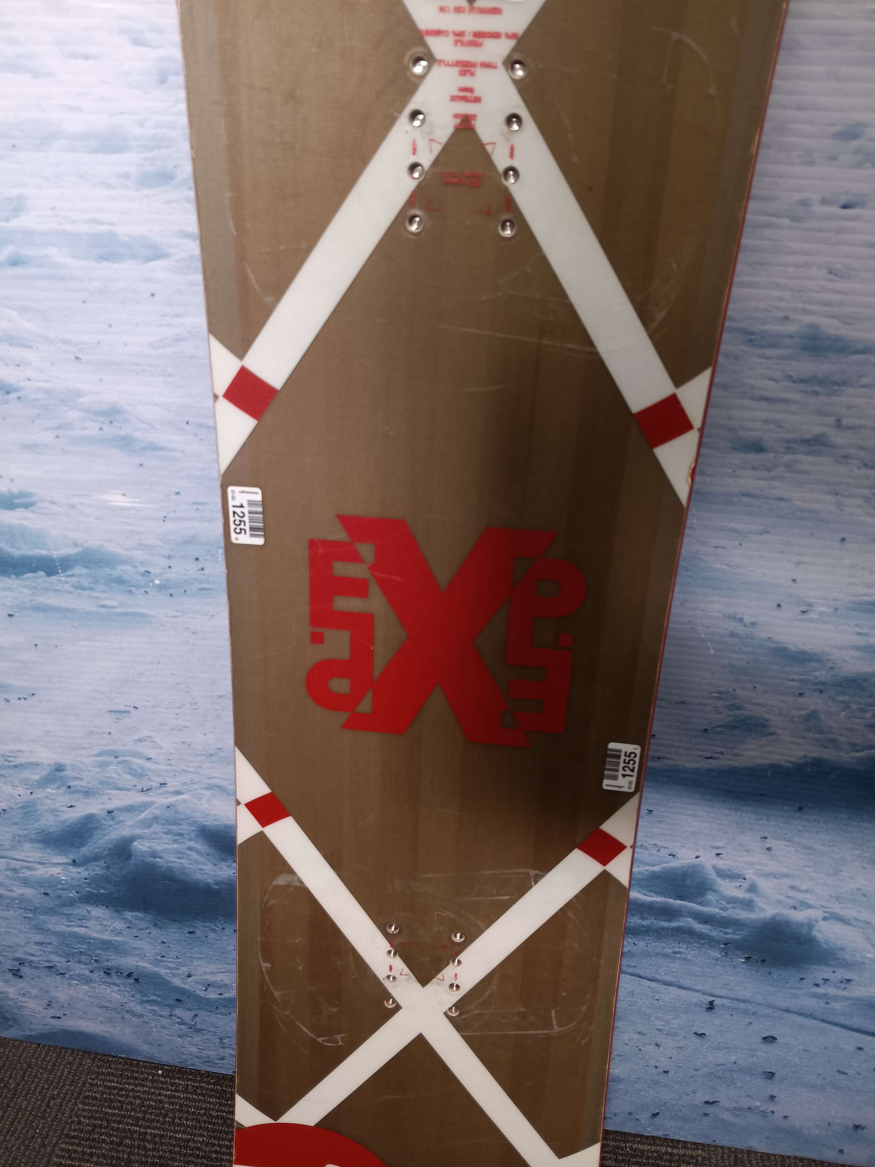 Heavily Used Rossingnol EXP W 136cm Snowboard