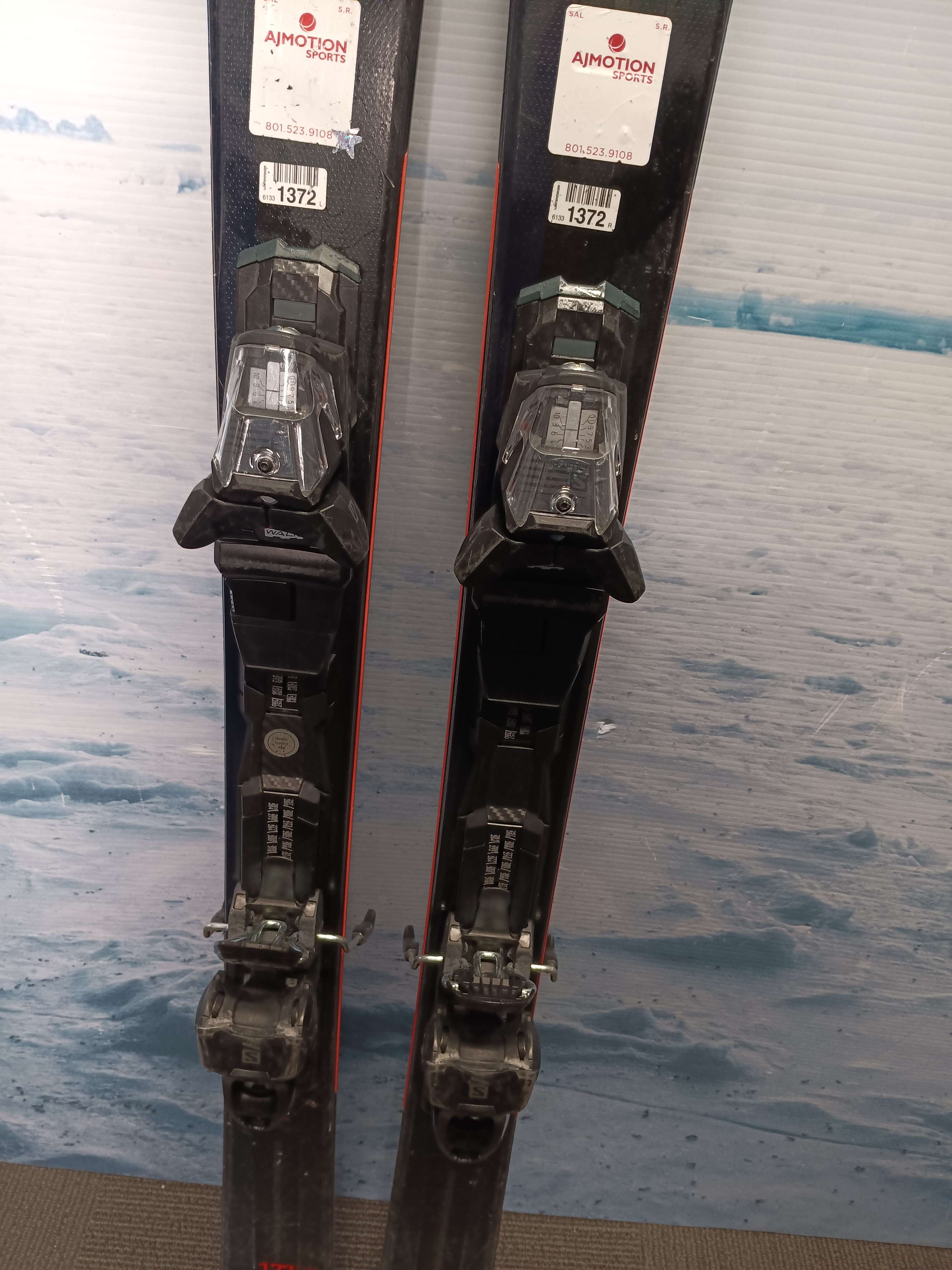 Used Salomon Stance 80 2022 Skis 177cm w/ Salomon M11 GW Bindings