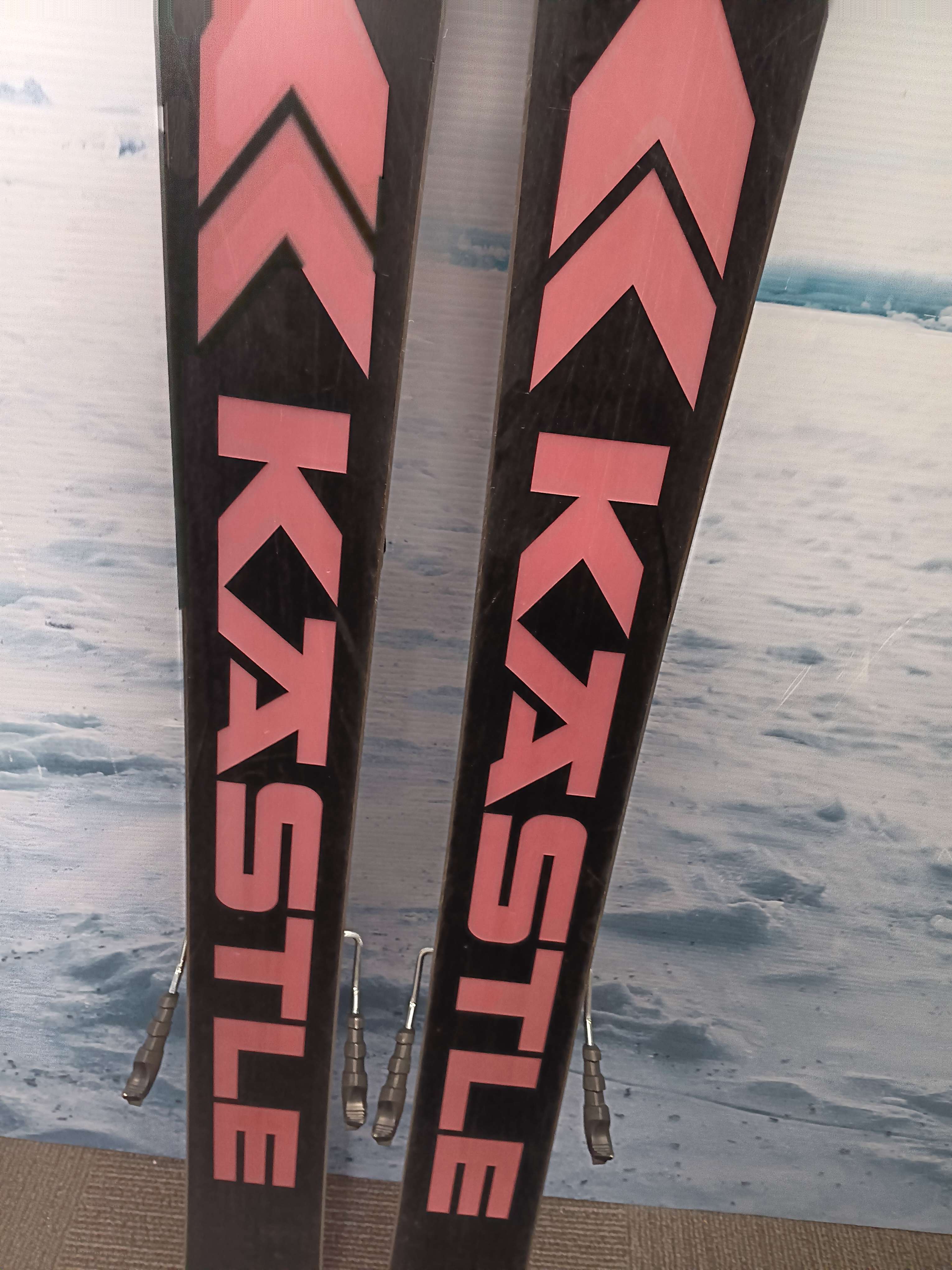 Used Kastle ZX100 2024 Skis 168cm w/ Tyrolia Attack 14 Demo Bindings