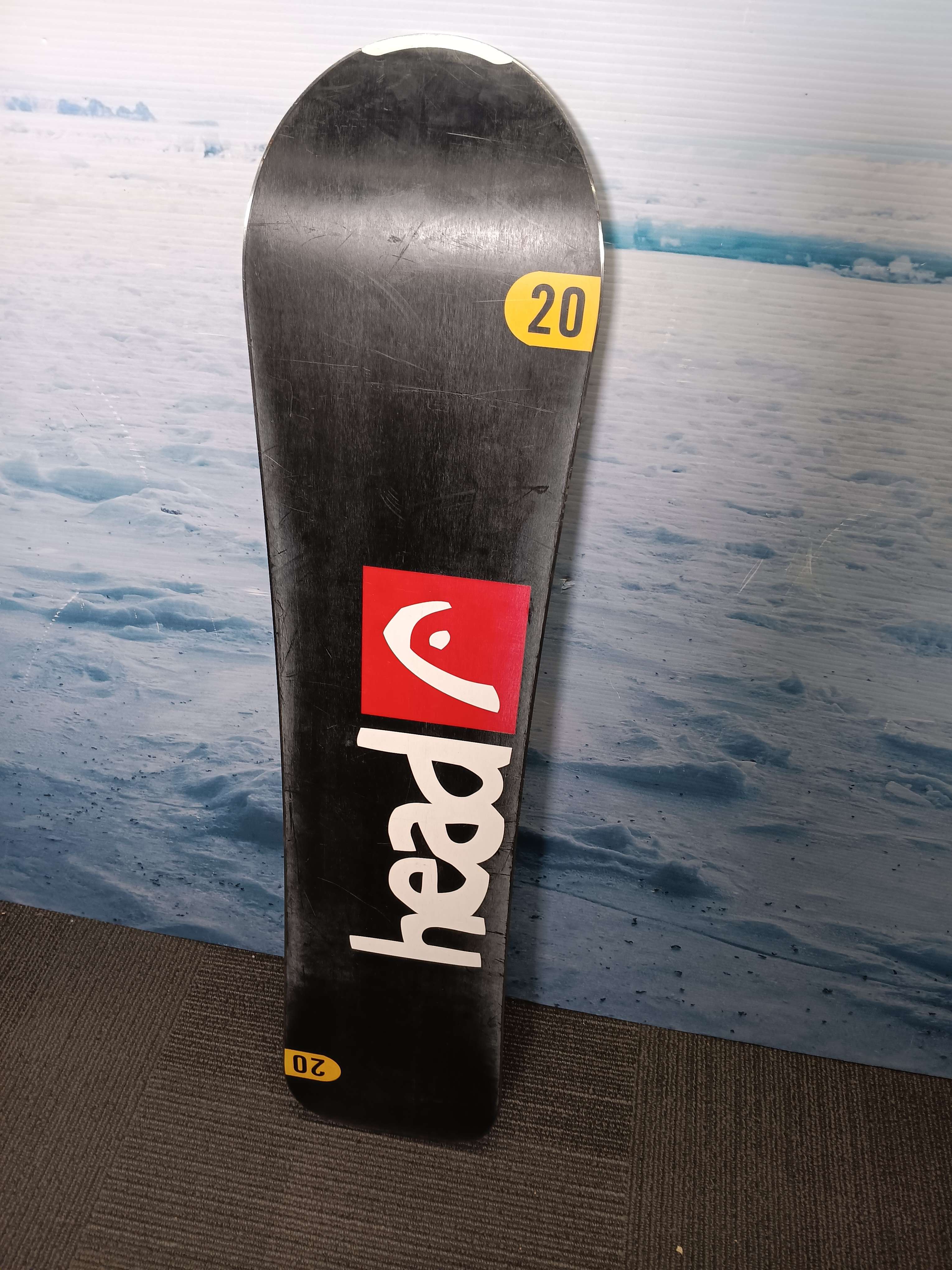 Heavily Used Head Tribute JR R 120cm Snowboard