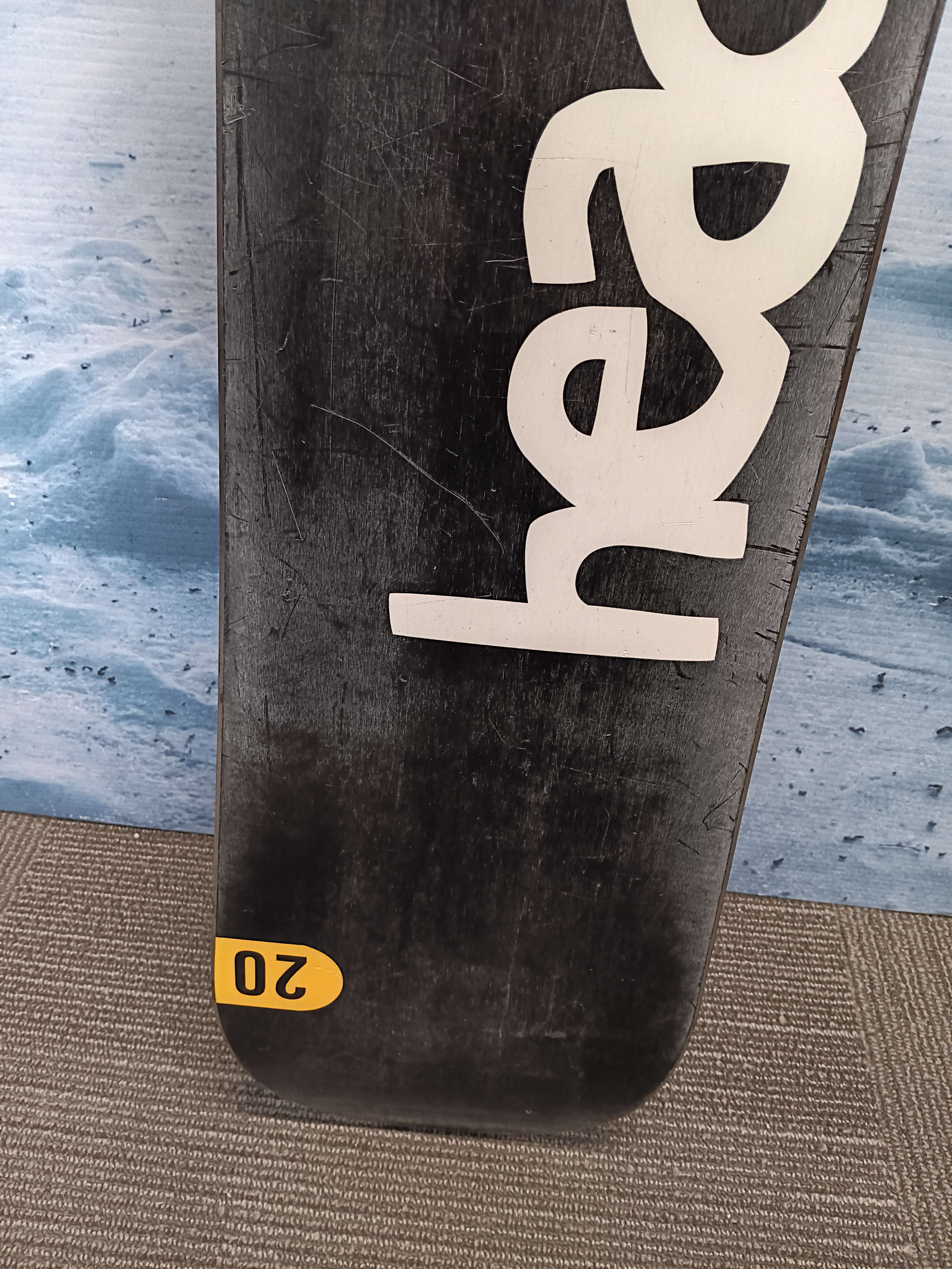 Heavily Used Head Tribute JR R 120cm Snowboard