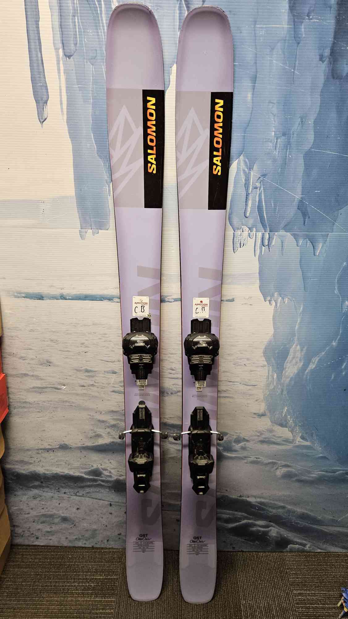Used Salomon QST OneOsix Skis - 173cm w/ Tyrolia Attack 14 Demo Binding
