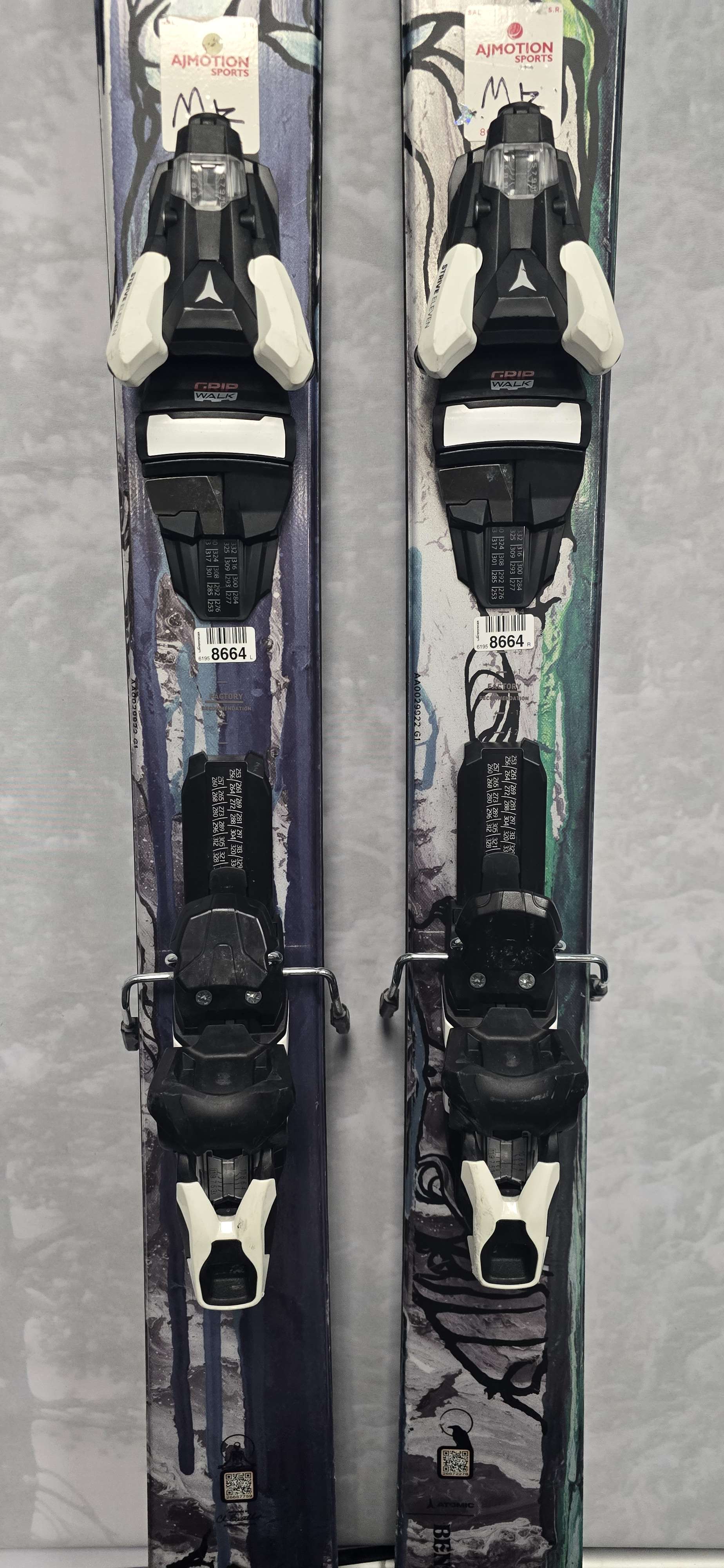 Used Atomic Bent Chetler 100 172cm w/ Strive 11 Demo Bindings