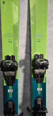 Heavily Used Elan Ripstick 96 172cm Skis w/ Tyrolla Attack 13 Adjustable Bindings