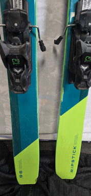 Heavily Used Elan Ripstick 96 172cm Skis w/ Tyrolla Attack 13 Adjustable Bindings