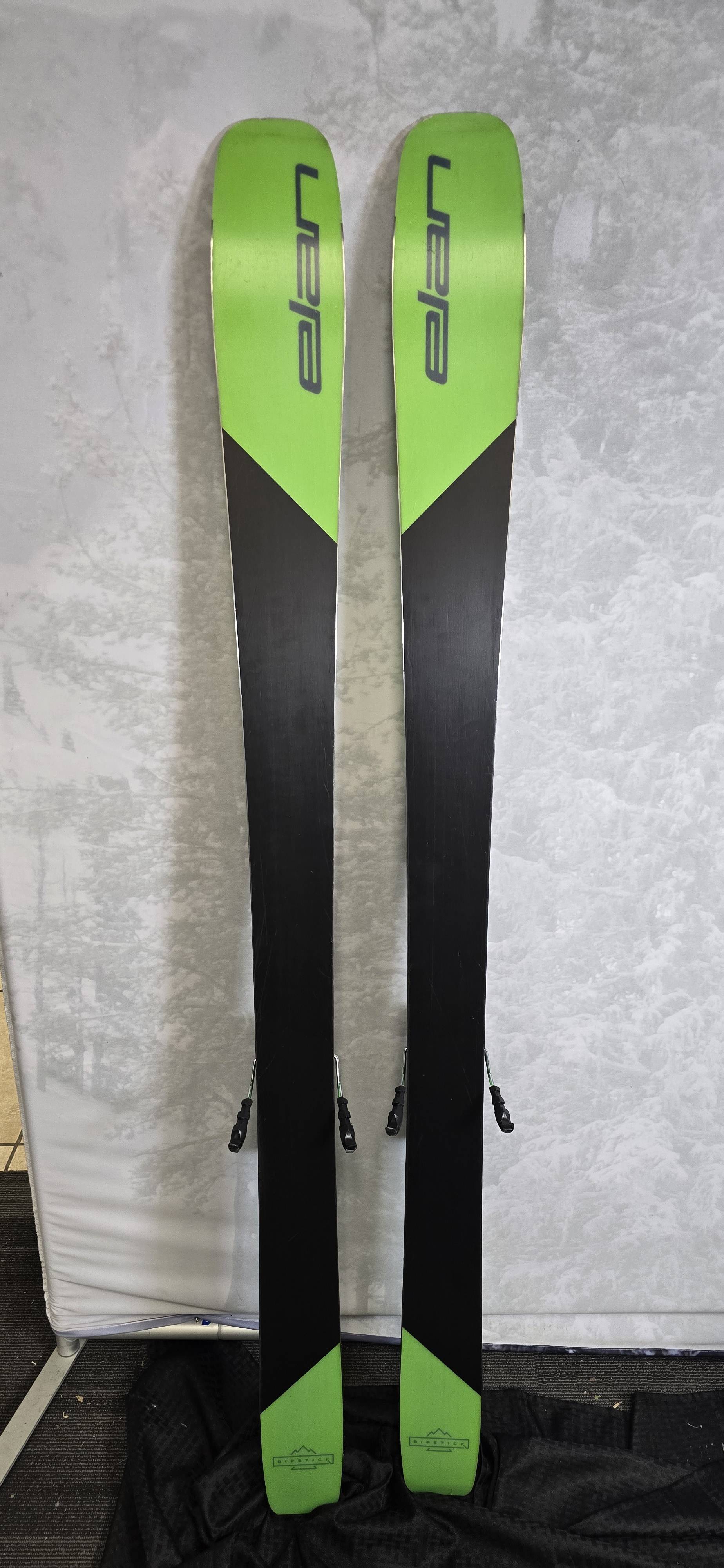 Heavily Used Elan Ripstick 96 172cm Skis w/ Tyrolla Attack 13 Adjustable Bindings