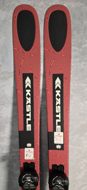 Used 2024 Kastle ZX100 175cm W/ Kastle Attack K14 Adjustable bindings