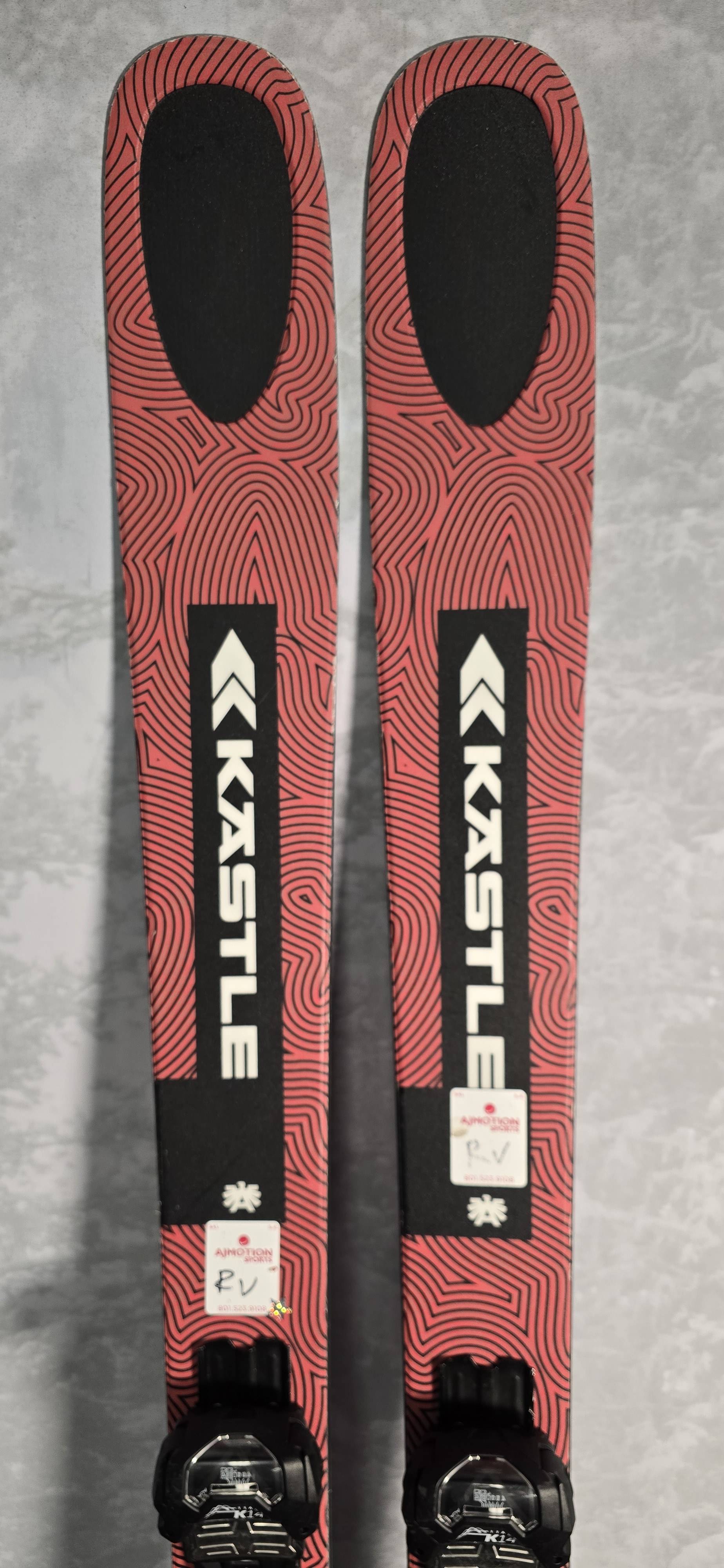 Used 2024 Kastle ZX100 175cm W/ Kastle Attack K14 Adjustable bindings
