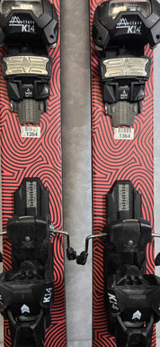Used 2024 Kastle ZX100 175cm W/ Kastle Attack K14 Adjustable bindings