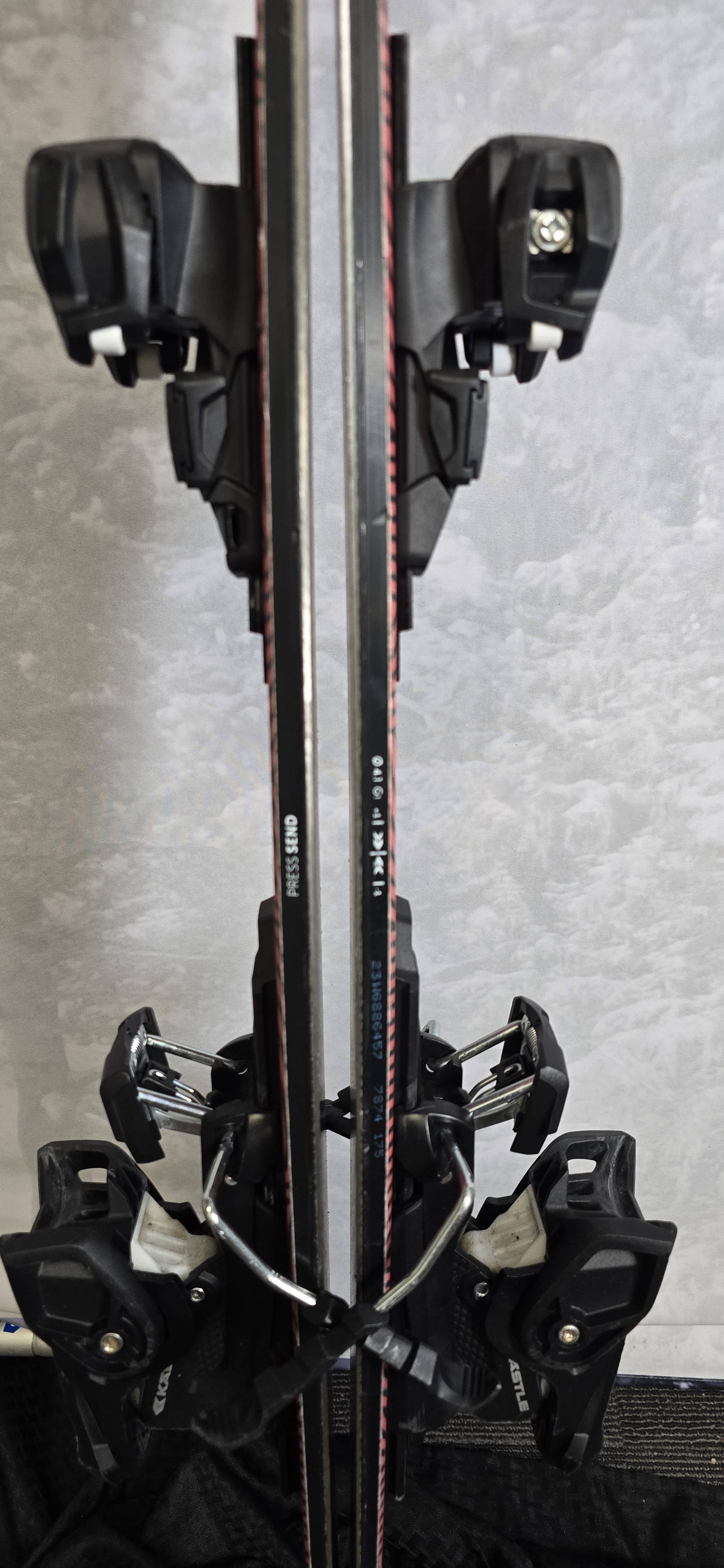 Used 2024 Kastle ZX100 175cm W/ Kastle Attack K14 Adjustable bindings