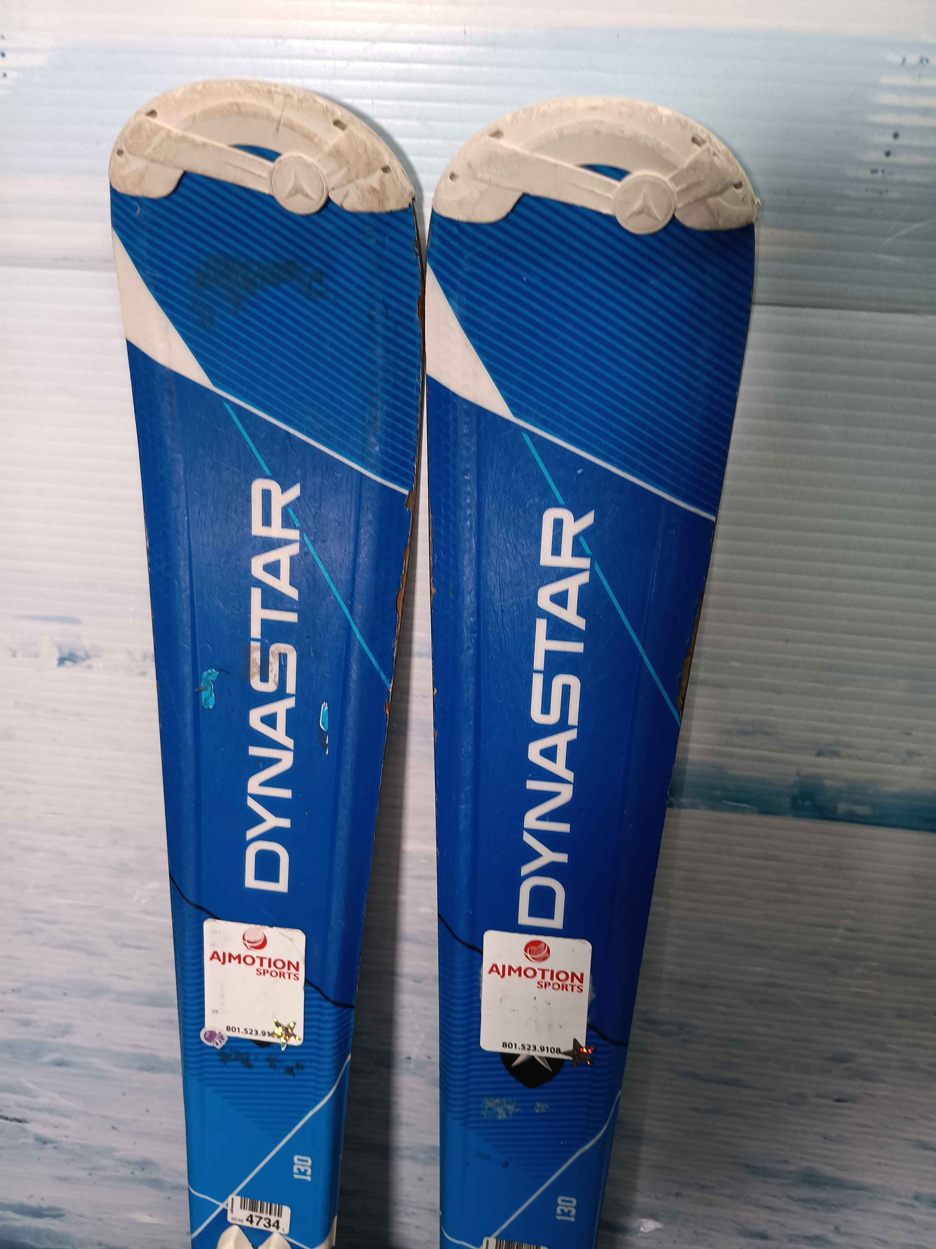 Used Dynastar Chan Team 67 Youth Kids Ski w/ Look  Xpress Kid Demo Bindings - 130CM