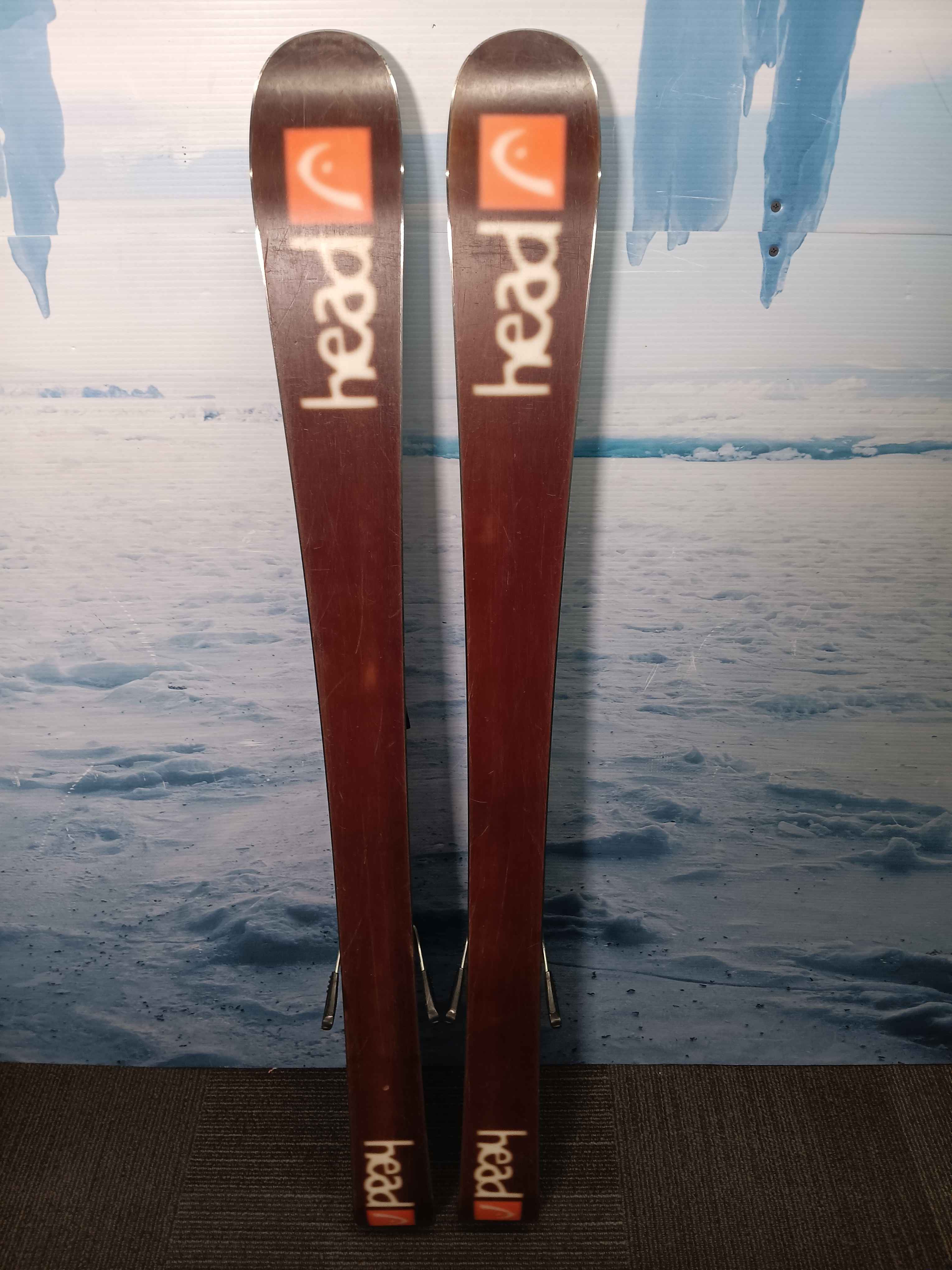 Used Head Jr Caddy 81 Youth Kids Ski w/ Tyrolia Lrx 7.5 Demo Bindings - 141CM