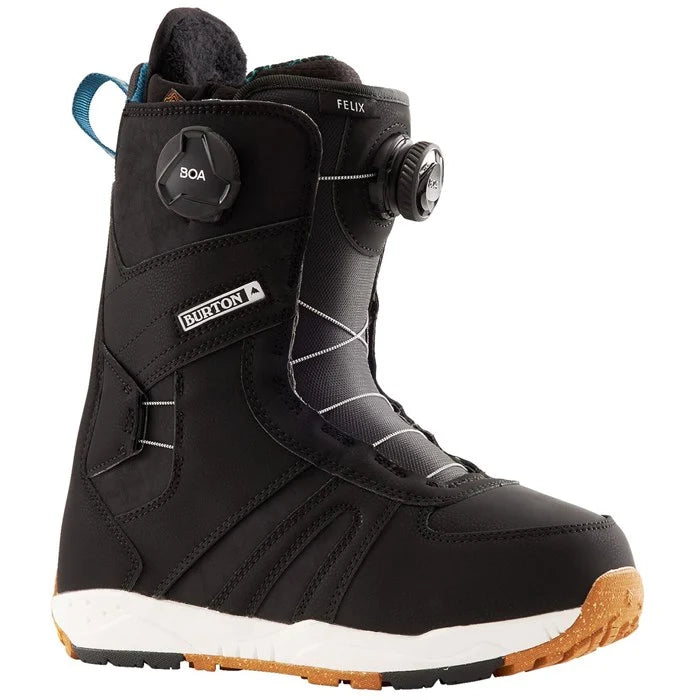 boots de snowboard burton Burton Women's Felix BOA Snowboard Boots, Black, 8.5