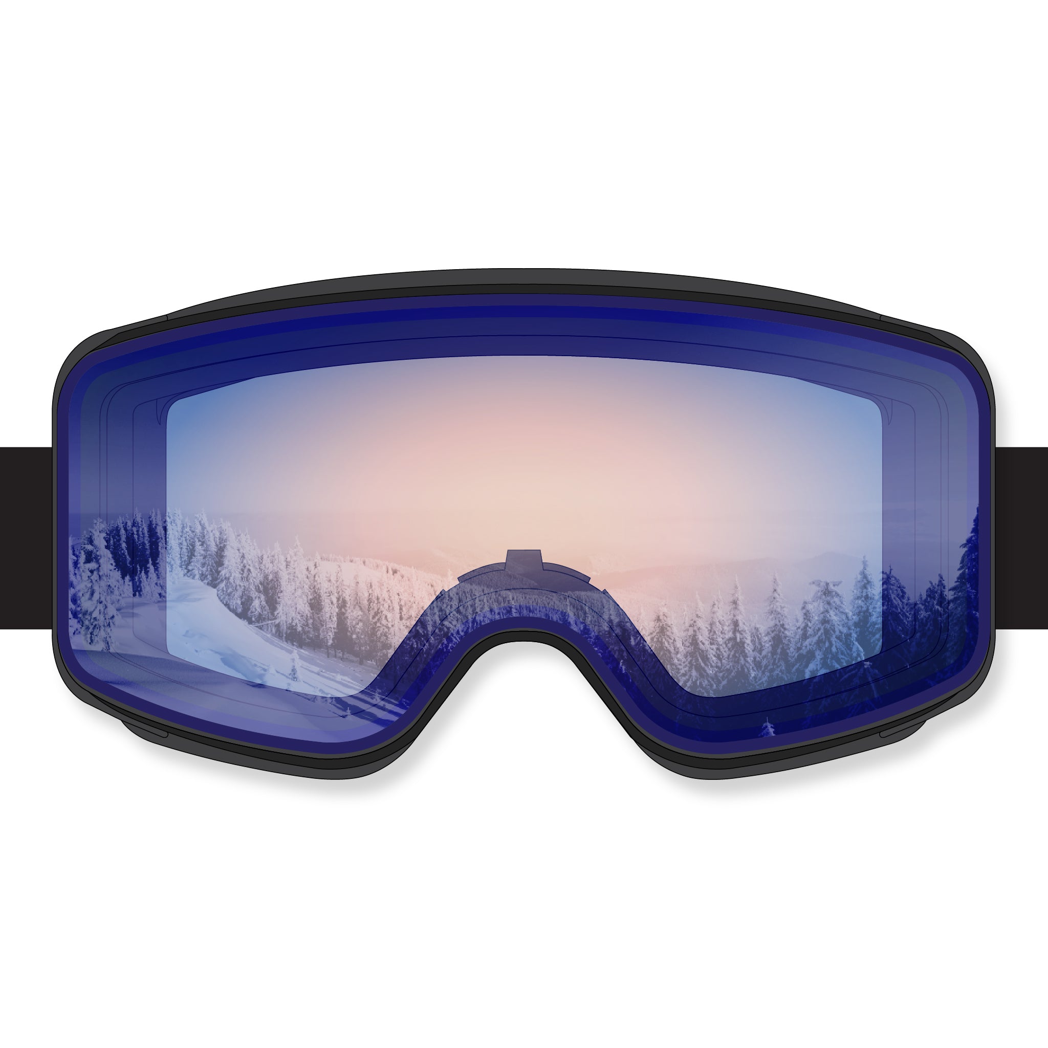 youth ski goggles STAGE Cub Kid's Ski Goggle