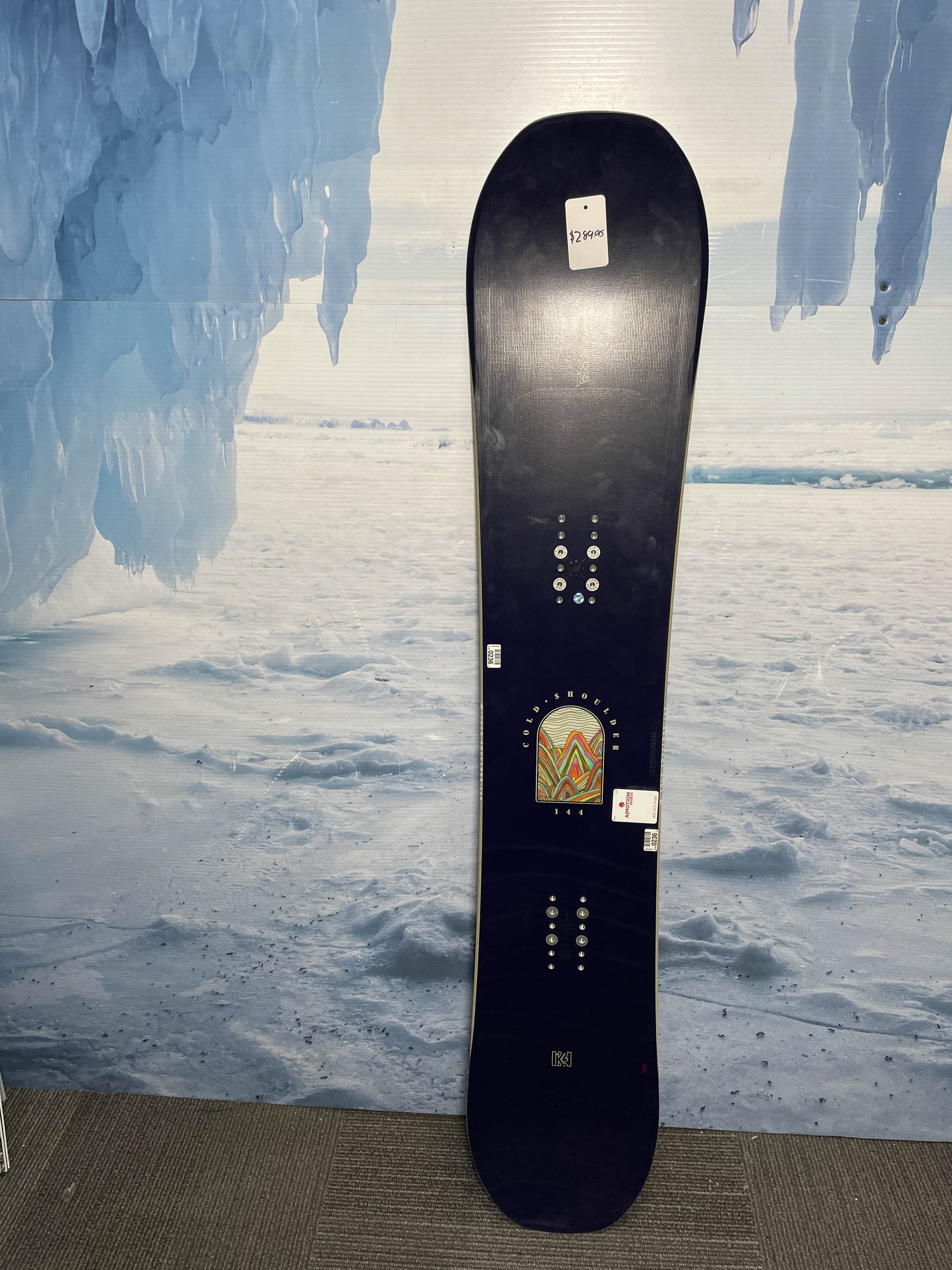Used K2 Cold Shoulder 144cm Snowboard
