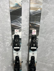 Lightly used 2025 Women's Atomic Maven 103 CTI Skis -162cm w/ Salomon Strive 11 Demo Binding