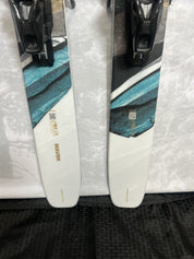 Lightly used 2025 Women's Atomic Maven 103 CTI Skis -162cm w/ Salomon Strive 11 Demo Binding