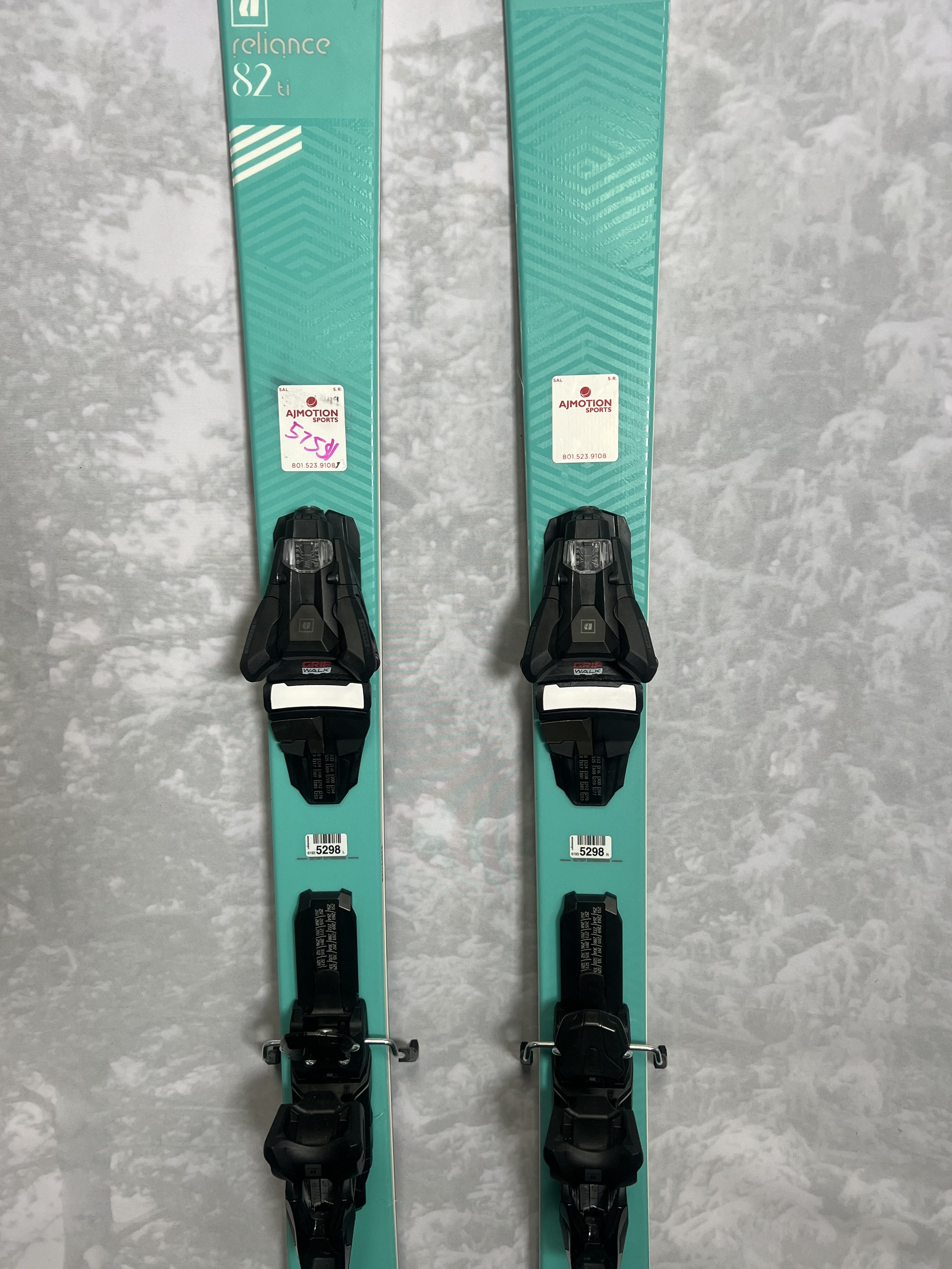 Lightly Used 2025 Armada Reliance 82 TI Skis 158cm w/ Aramda Strive 11 GW Binding