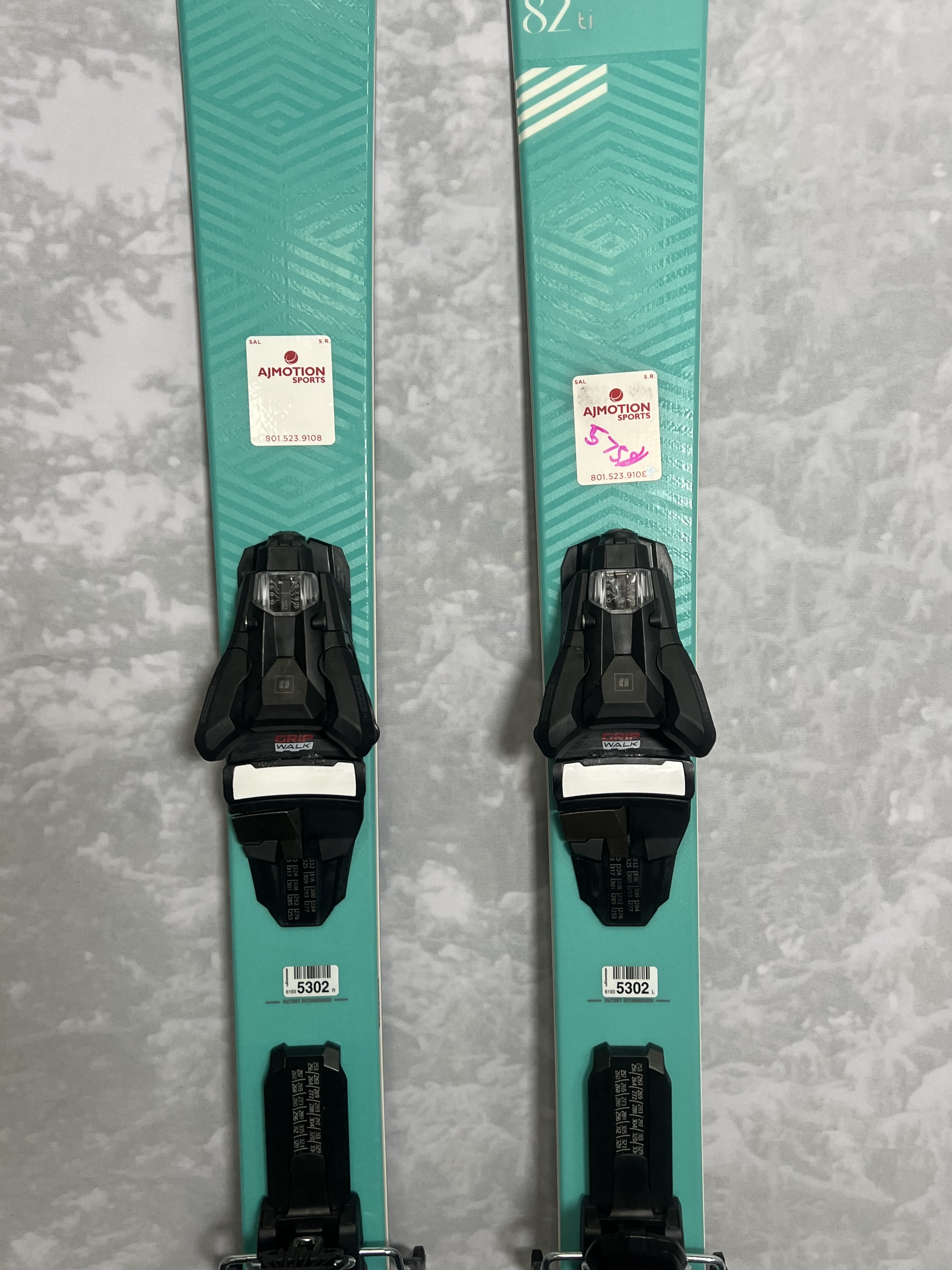 Lightly Used 2025 Armada Reliance 82 TI Skis 150cm w/ Aramda Strive 11 GW Binding