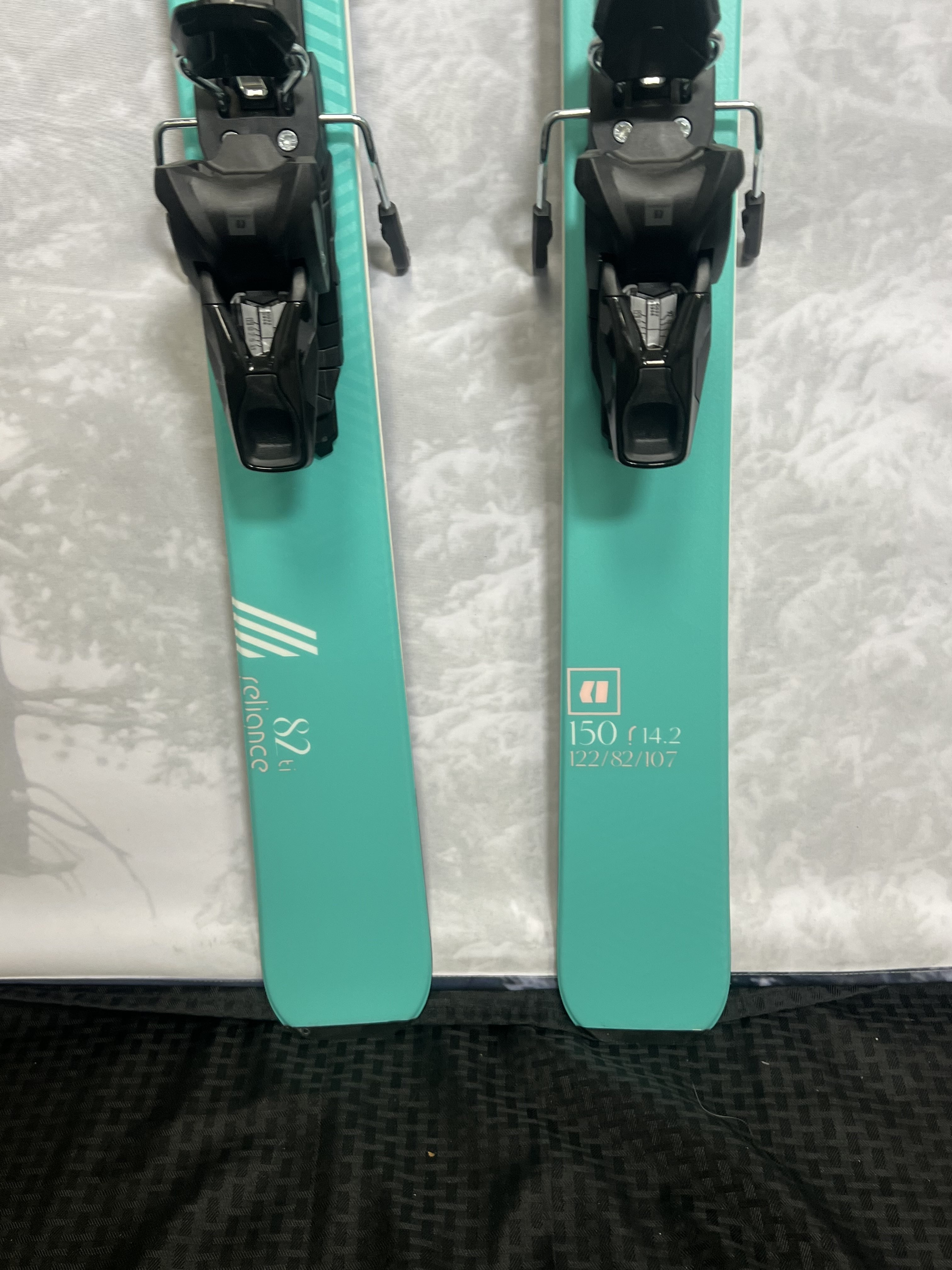 Lightly Used 2025 Armada Reliance 82 TI Skis 150cm w/ Aramda Strive 11 GW Binding