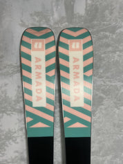 Lightly Used 2025 Armada Reliance 82 TI Skis 150cm w/ Aramda Strive 11 GW Binding