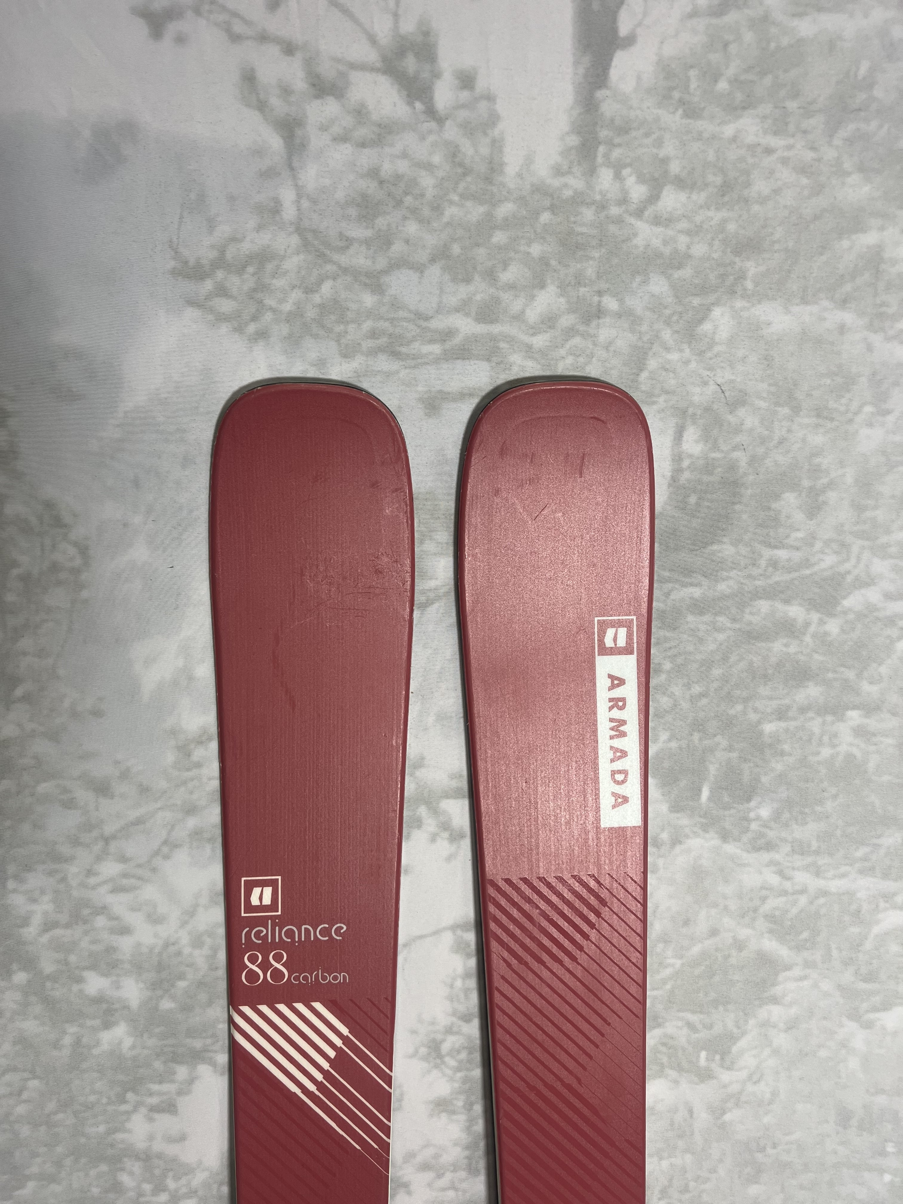 Lightly Used 2025 Armada Reliance 88 C Skis 160cm w/ Atomic 10 GW Binding