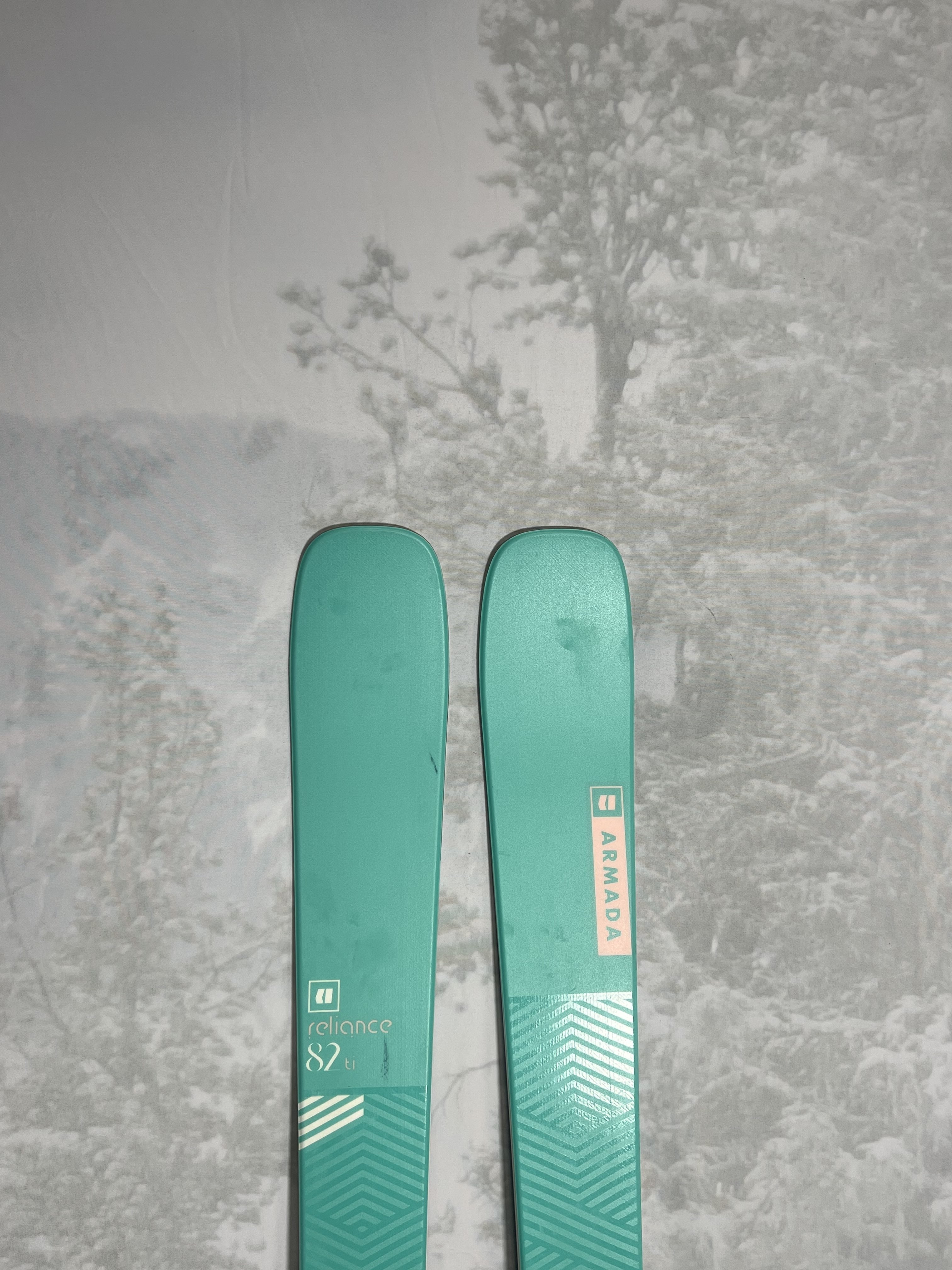 Lightly Used 2025 Armada Reliance 82 TI Skis 166cm w/ Aramda Strive 11 GW Binding