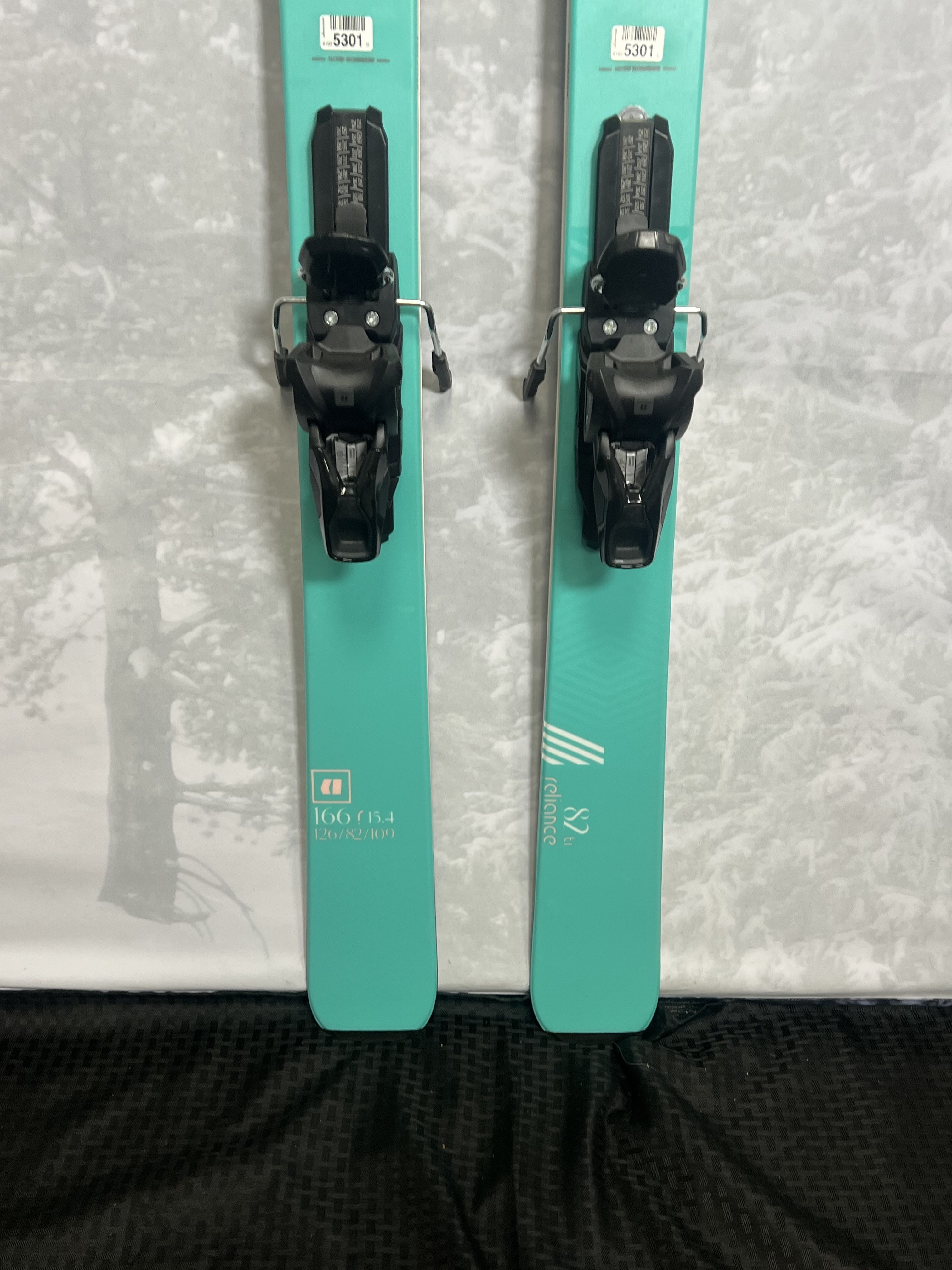 Lightly Used 2025 Armada Reliance 82 TI Skis 166cm w/ Aramda Strive 11 GW Binding