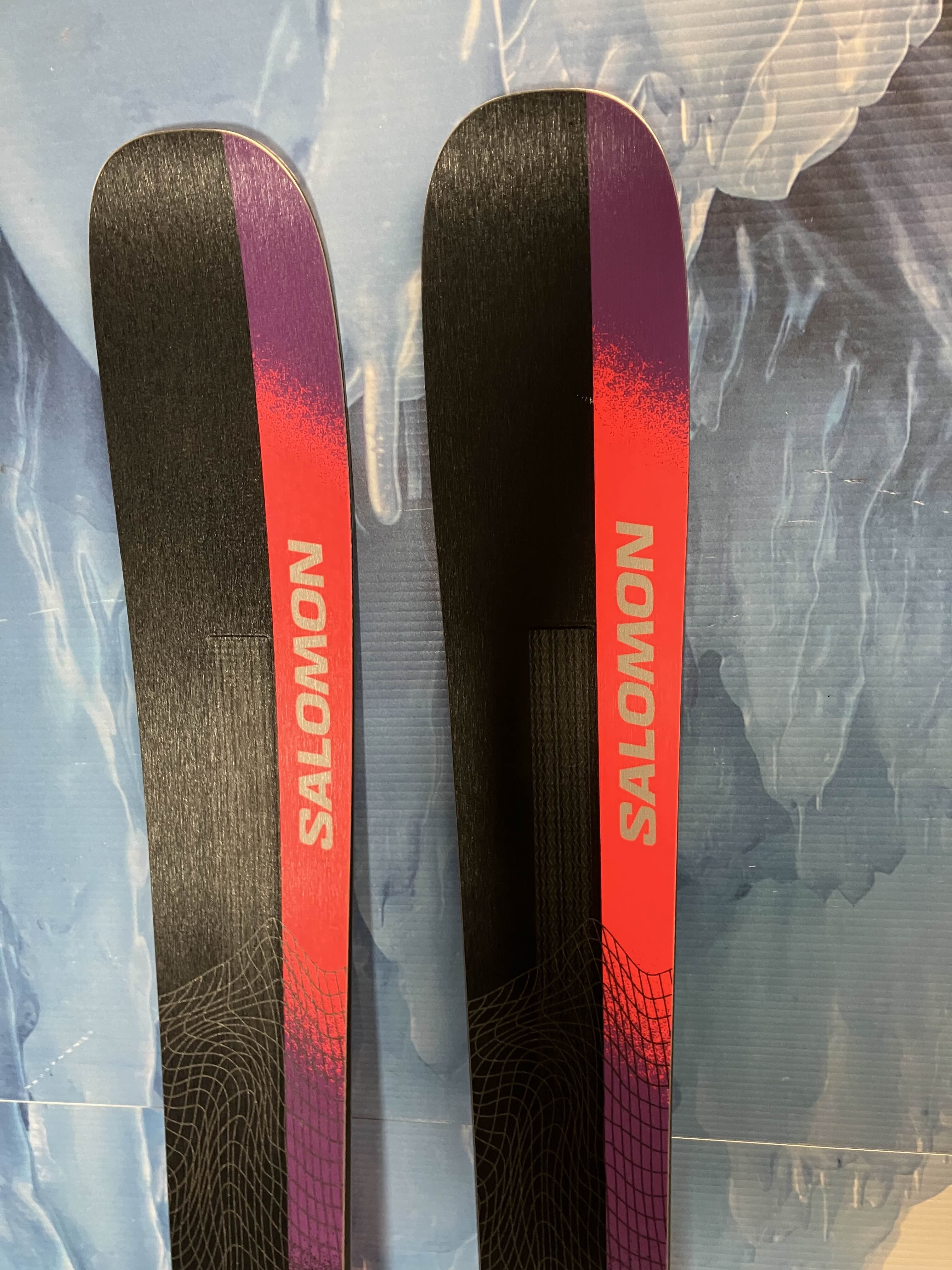 Lightly Used Salomon Stance 102 182cm Skis w/ Armada Strive GW Binding