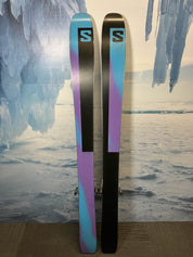 Used Salomon QST Echo Skis - 165cm w/ Salomon Strive 13 Demo Binding