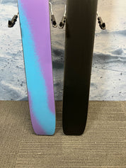 Used Salomon QST Echo Skis - 165cm w/ Salomon Strive 13 Demo Binding