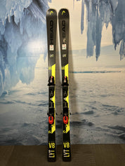 Used Head V Shape V8 171 CM Skis w/ Head Pr 11 Bindings