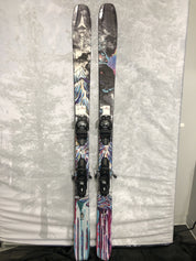 Lightly Used 2025 Atomic Bent Chetler 90 Skis - 166cm w/ Tyrolia Attack LYT 11 GW binding.