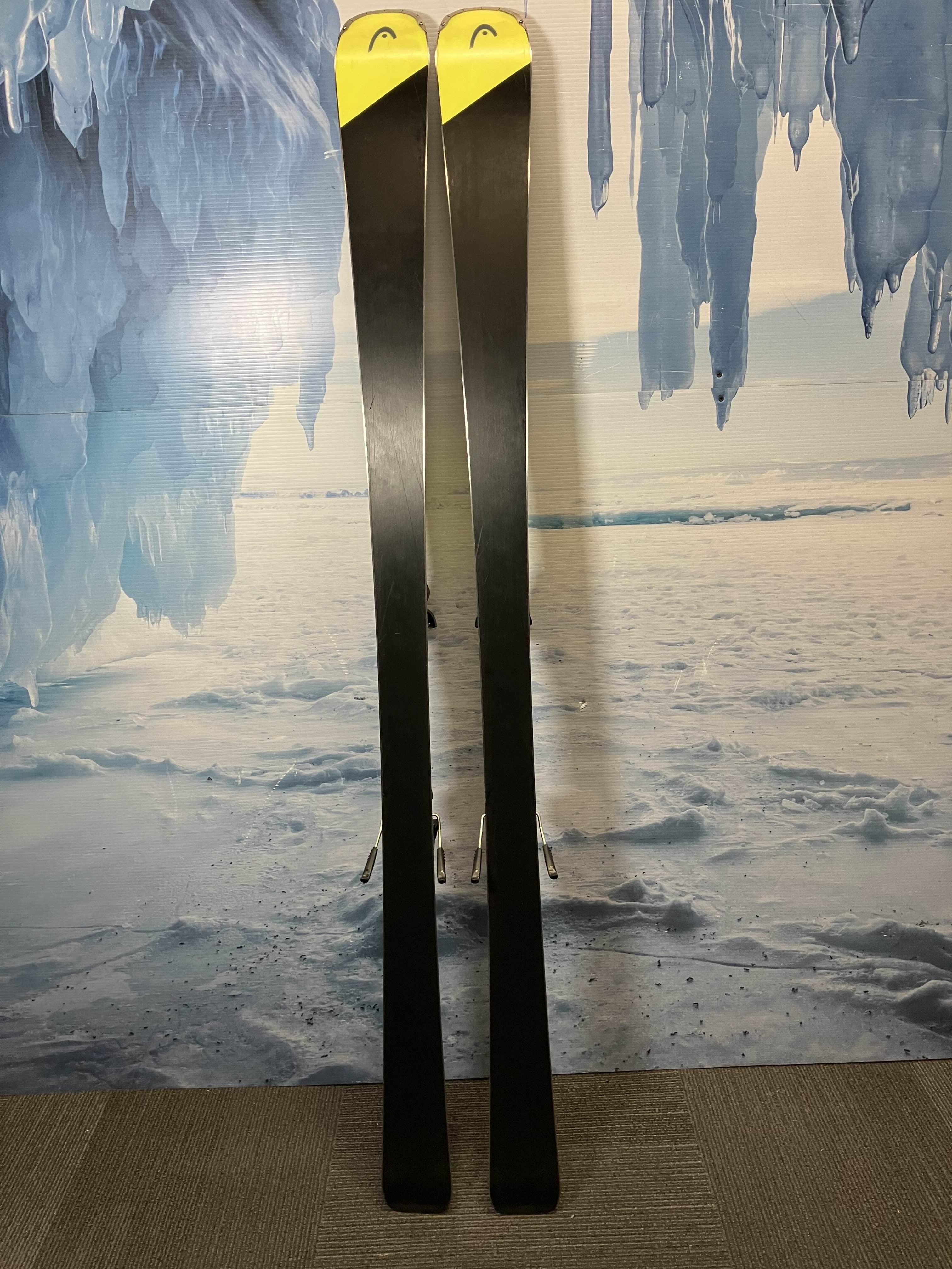 Used Head V Shape V8 171 CM Skis w/ Head Pr 11 Bindings