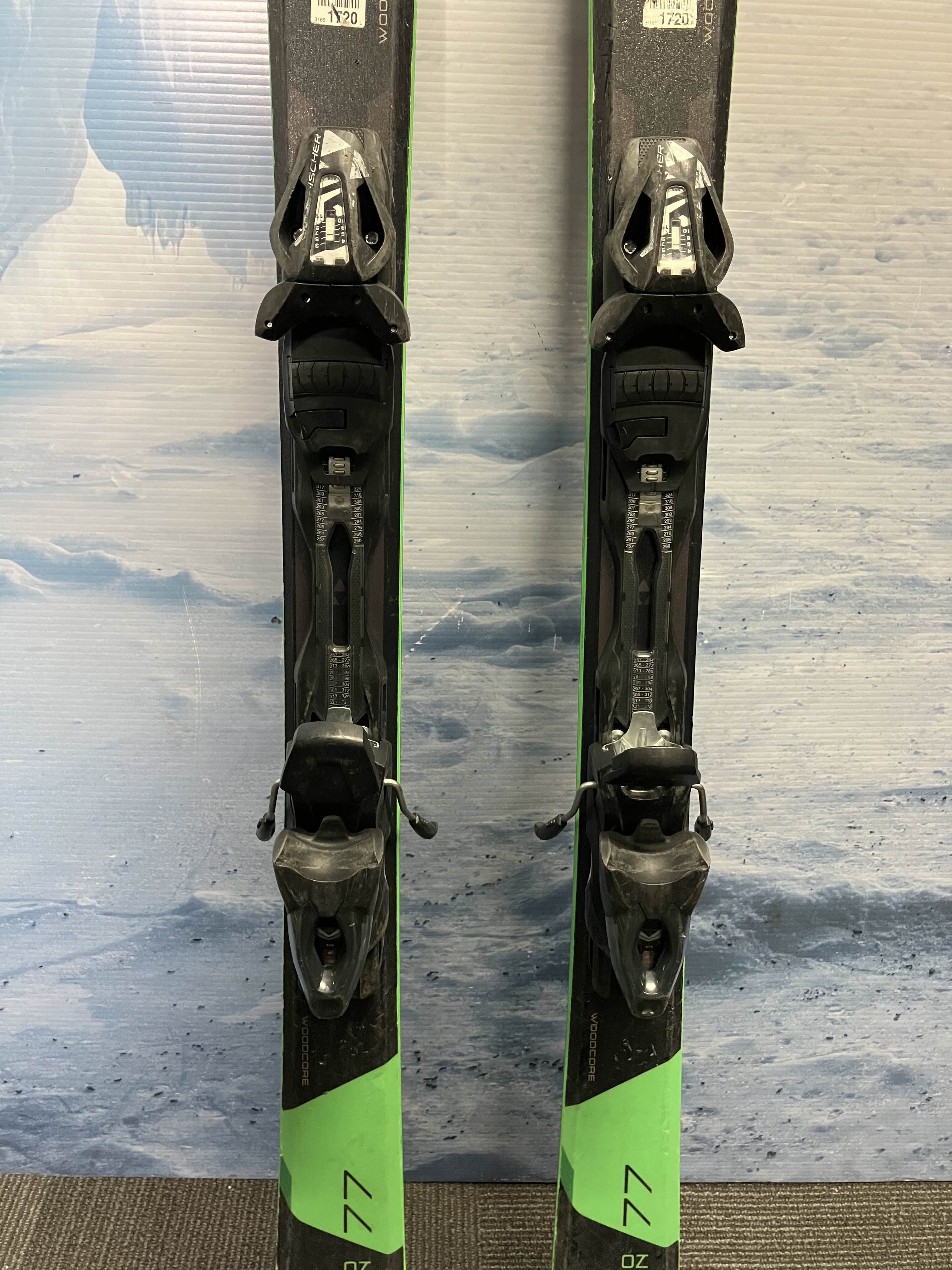Used Fischer Pro MTN 77 Ski 157cm w/ Fischer 11 RS Bindings