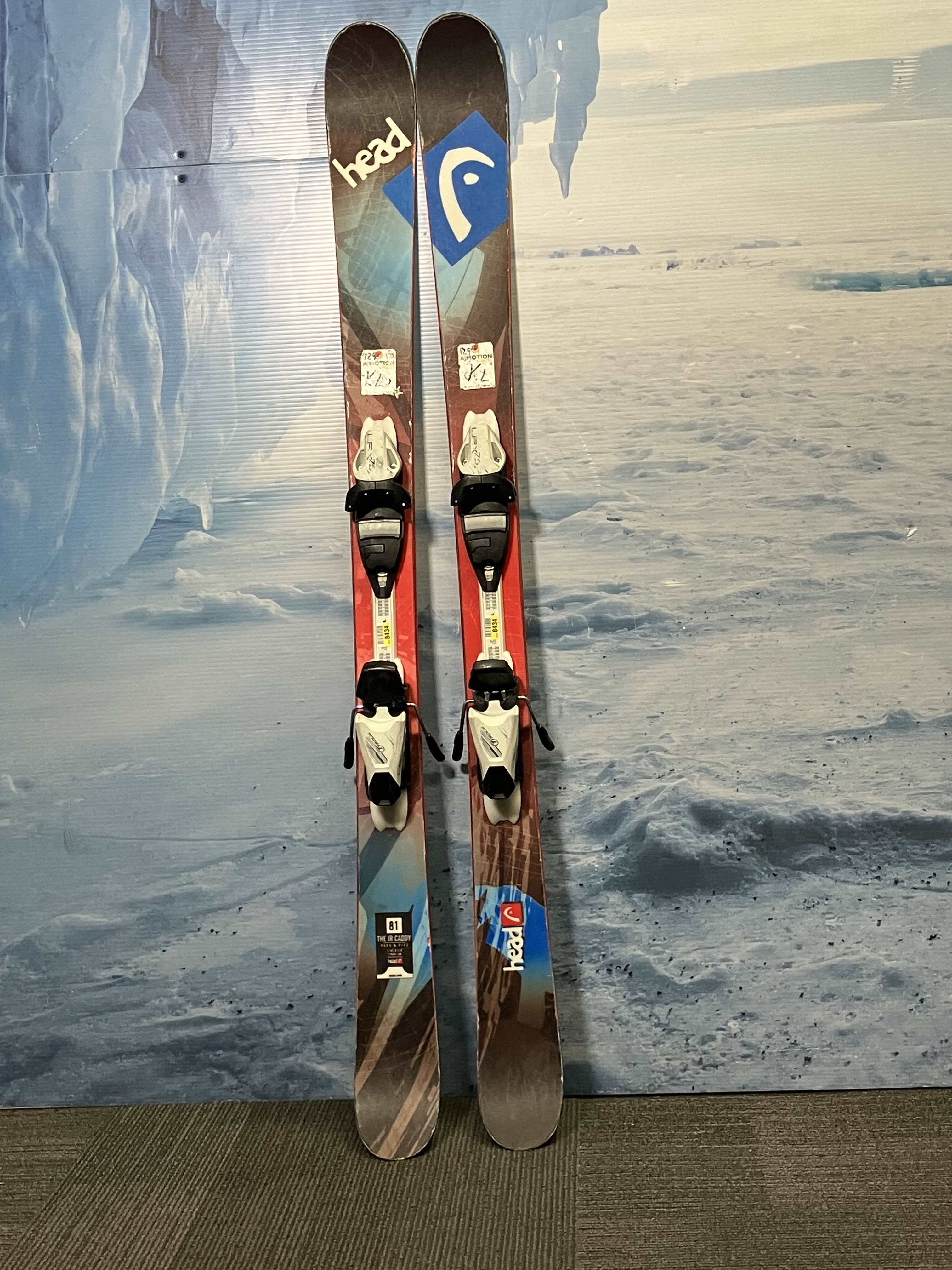 Used Head Caddy JR 141 Cm Kids Ski w/ Tyrolia SLR Bindings