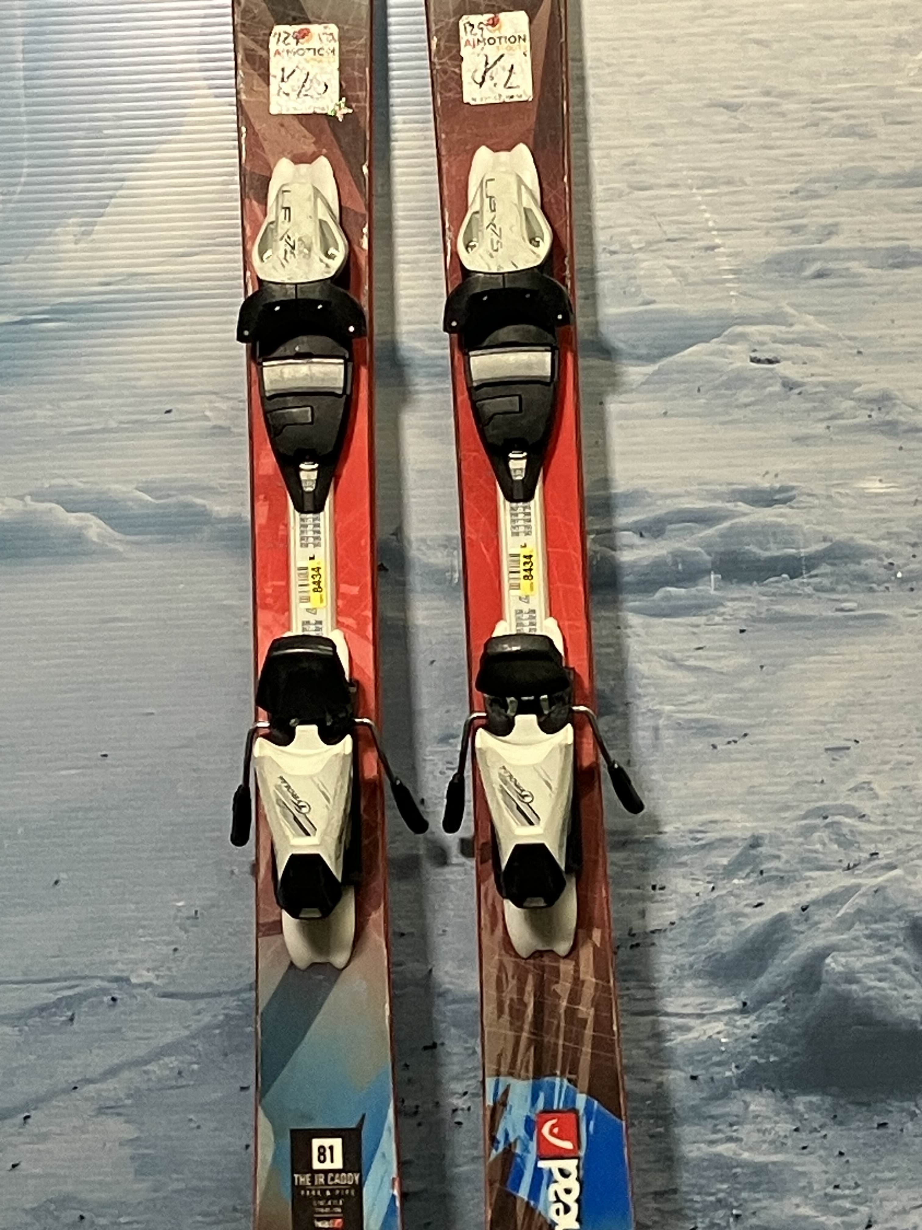 Used Head Caddy JR 141 Cm Kids Ski w/ Tyrolia SLR Bindings