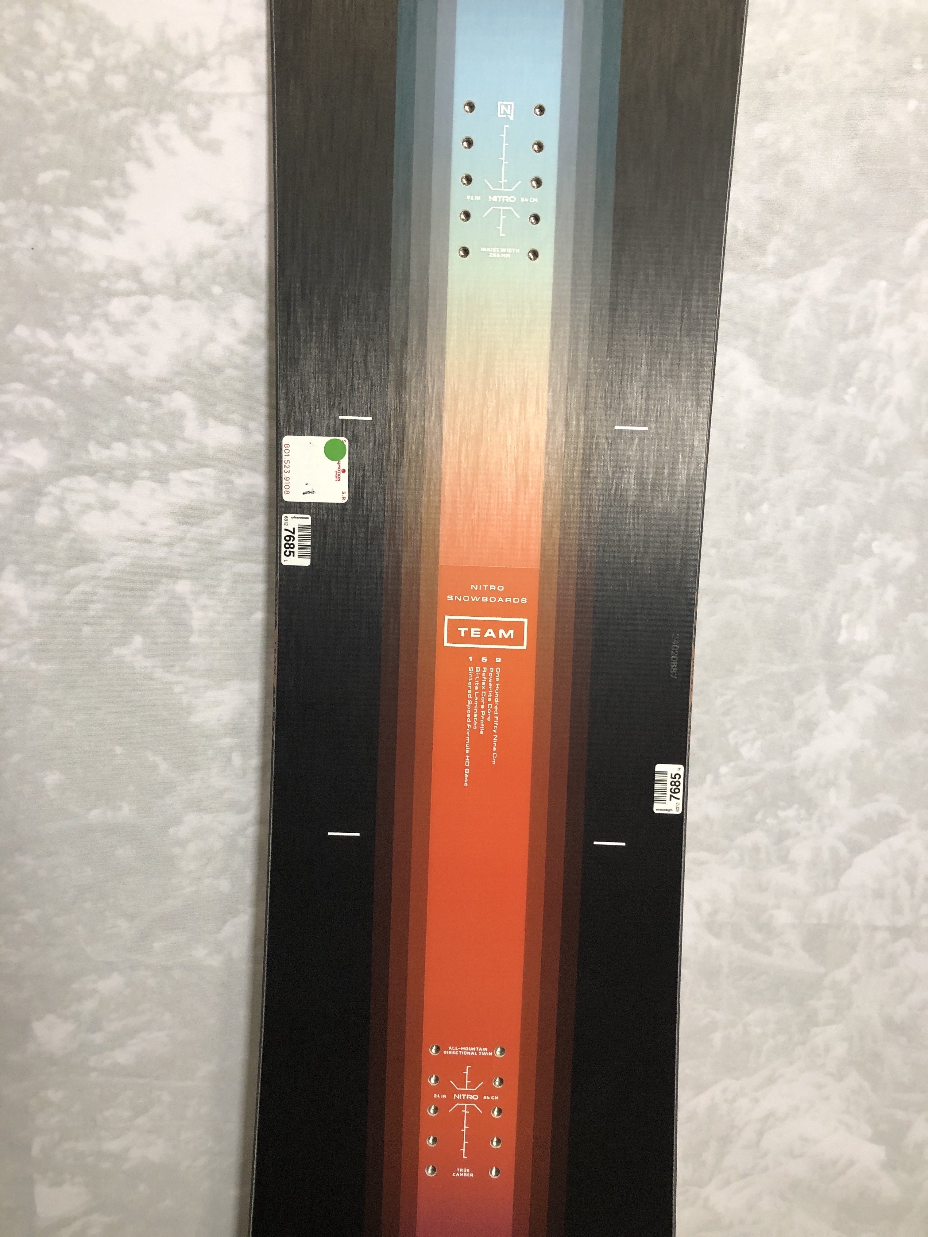 New 2025 Nitro Team 159CM Snowboard