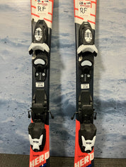 Used Rossignol Herd Junior 67 MM - 110 CM w/ Look KidX 4.5 Bindings