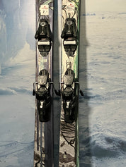 Heavily Used Atomic Bent Chetler 100 180cm Skis w/ Atomic Strive 13 Bindings